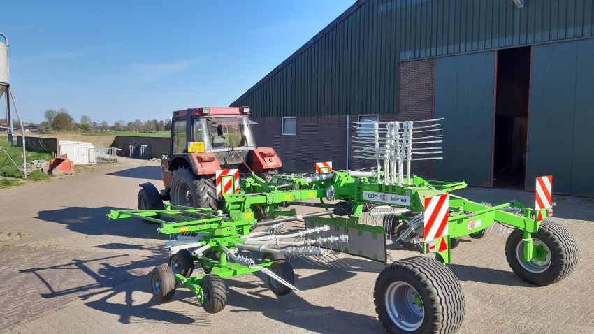 Any experiences with the Polish Intertech rotary rake with the 6-wheel ...