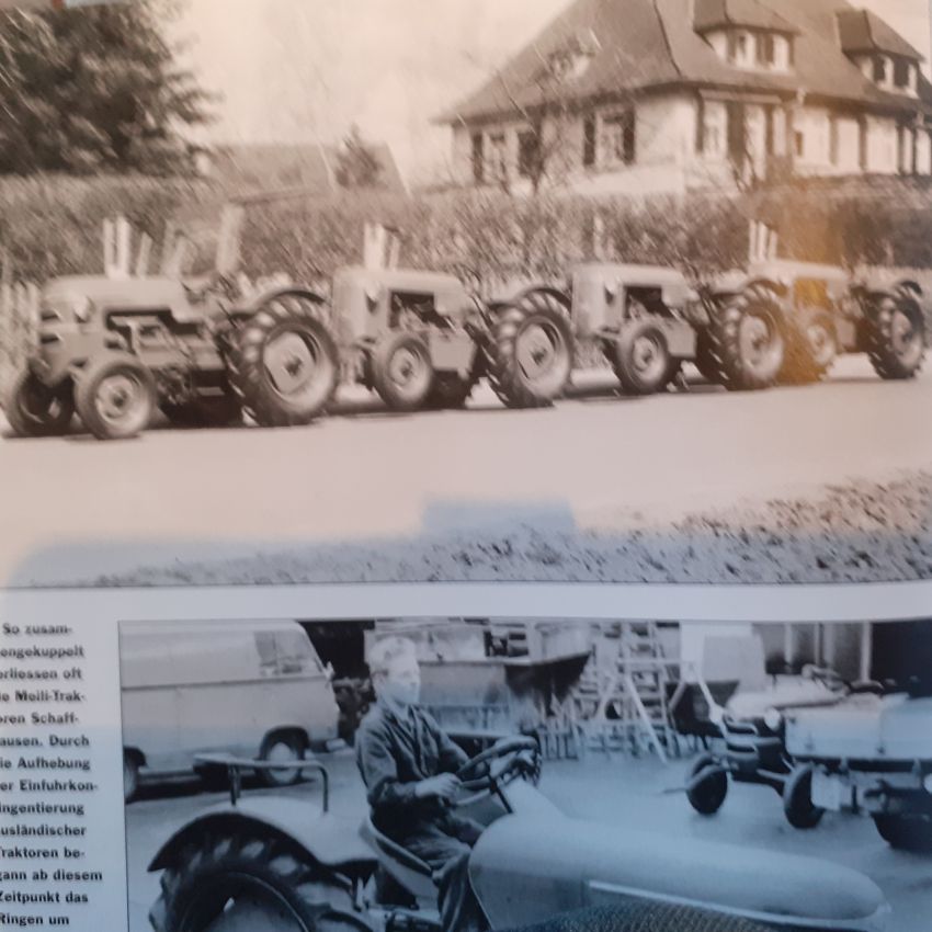Tractor in de hef slepen