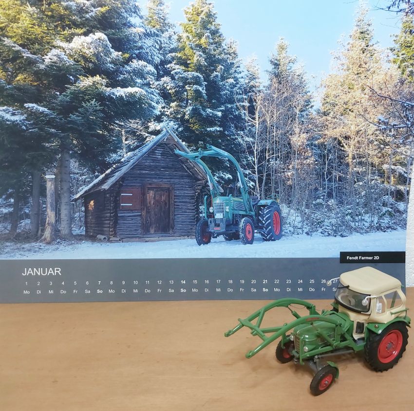 Fendt-oldtimer kalender 2024
