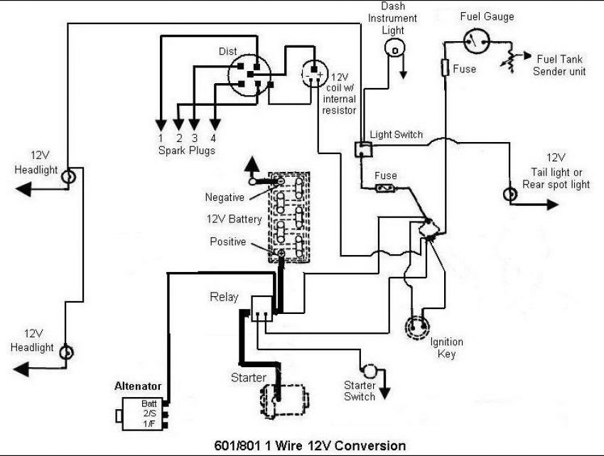 1968 Ford 2000 Wiring Harness