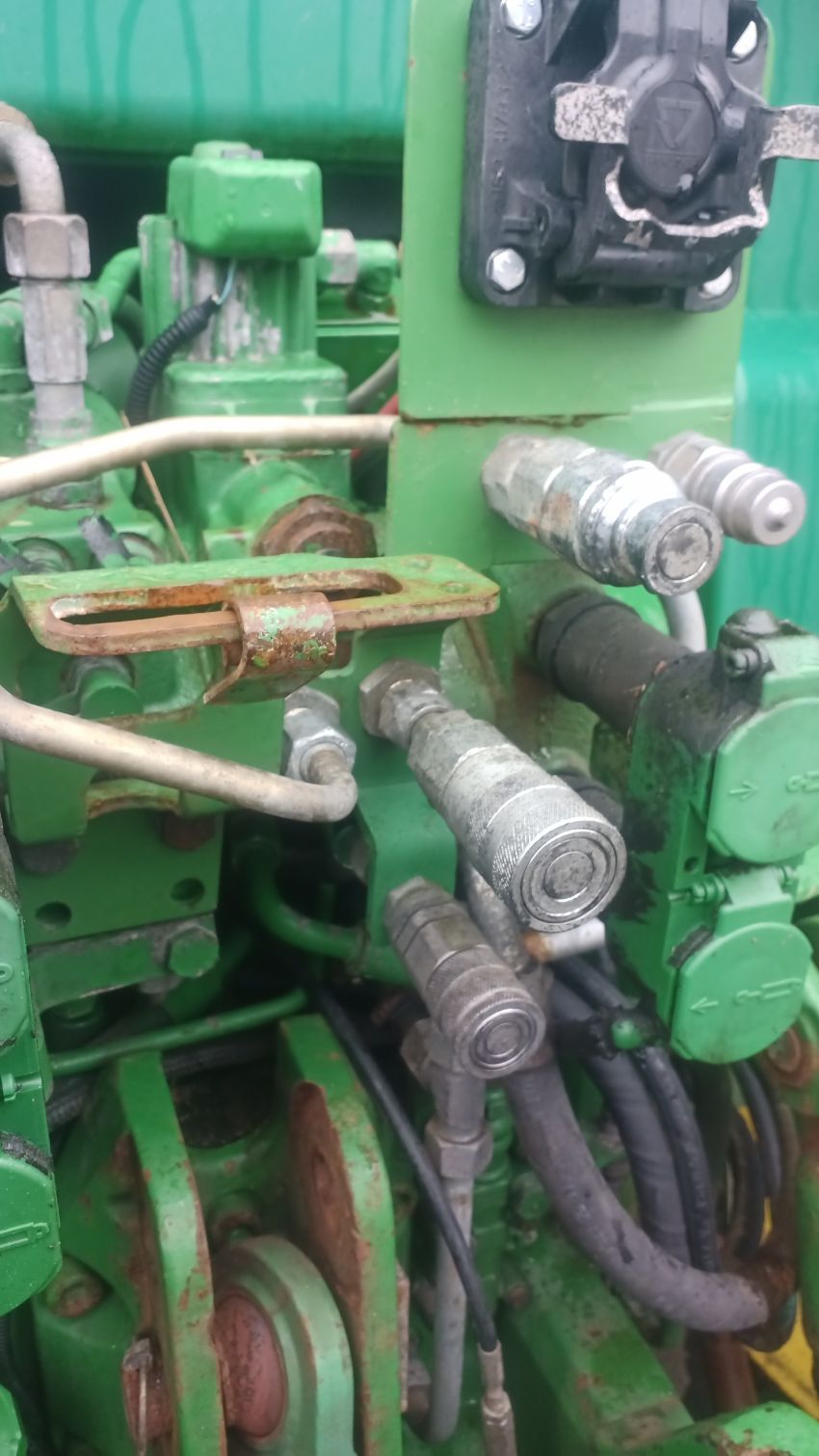 John Deere 6620 SE - Setting up load sensing