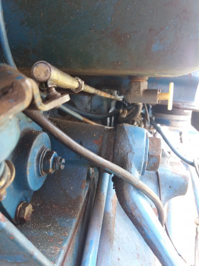 Ford 3000 - Hulp nodig bij voetgas inbouwen wiring diagram for fordson dexta tractor 