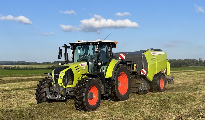 Claas Rollant 455 Uniwrap