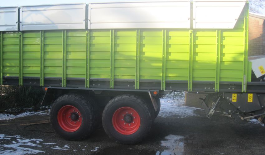 Claas Opraapwagen