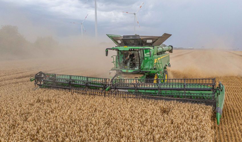 John Deere Combine