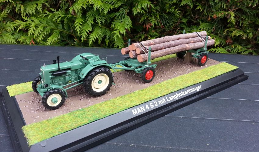 Landbouw miniaturen 1:43 M.A.N.