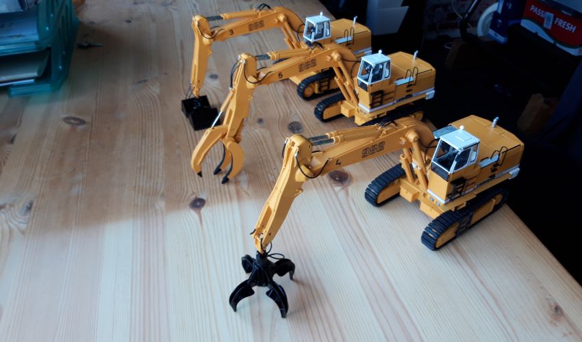 Landbouw miniaturen 1:50 Liebherr