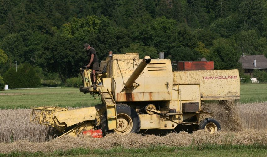 New Holland Clayson 133