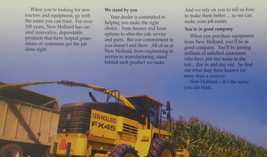 New Holland FX 45