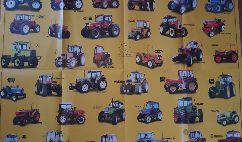 Tractors Poster