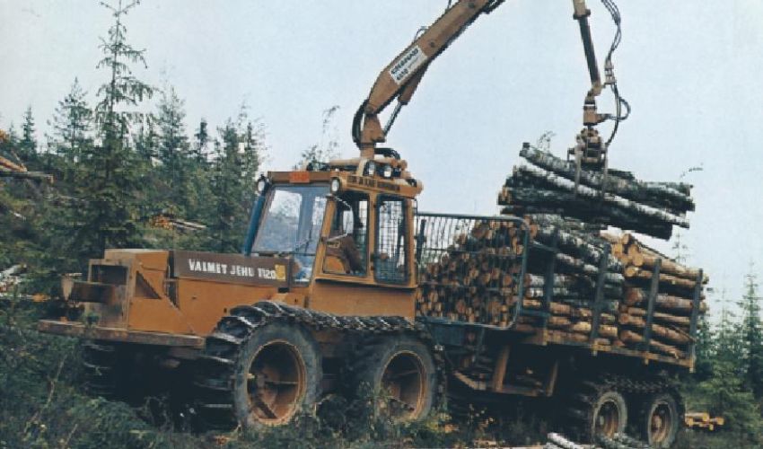 Valmet bosbouw harvester
