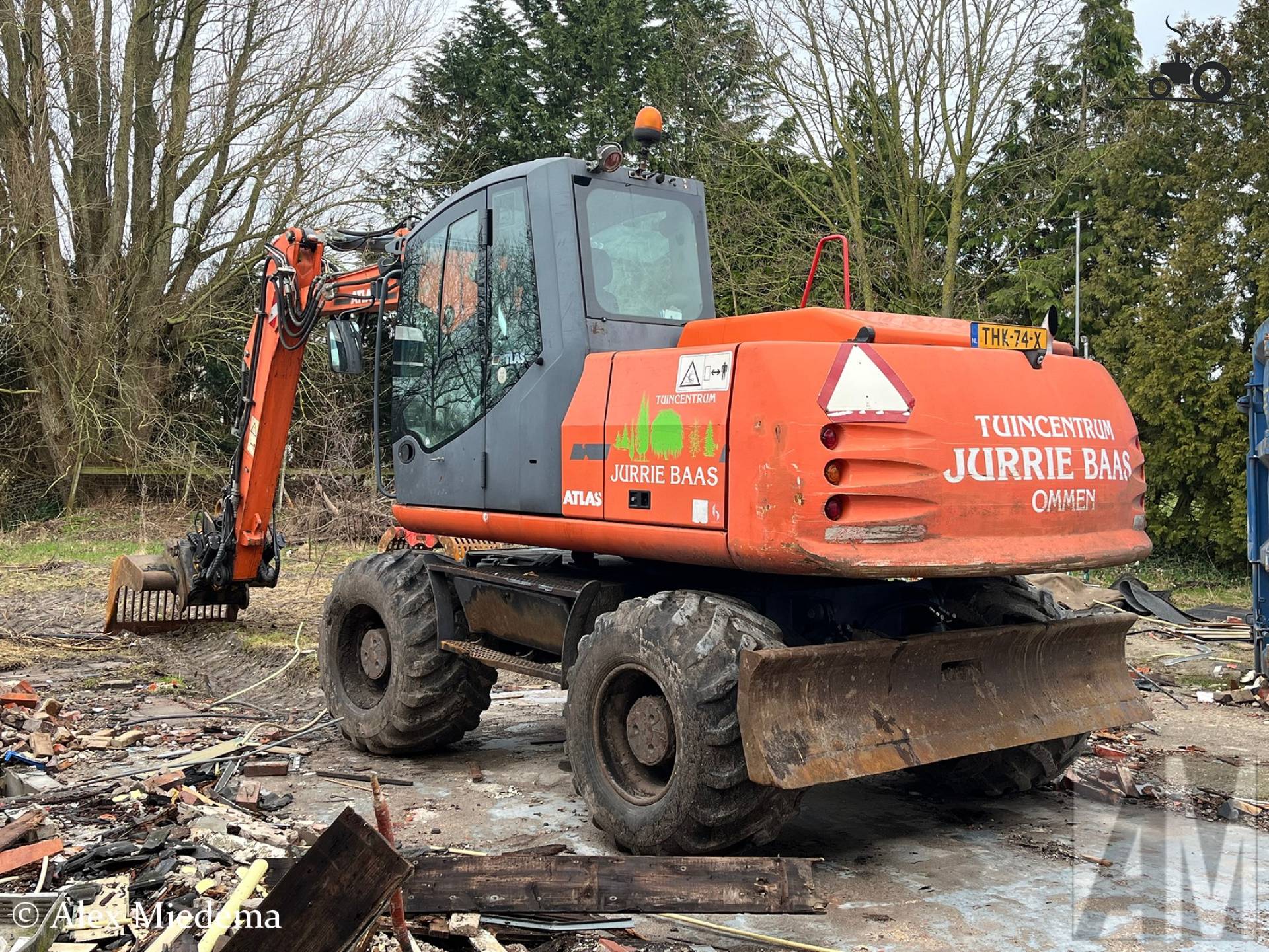 Atlas 150 W Machine bij Tinq Troelstraweg Leeuwarden