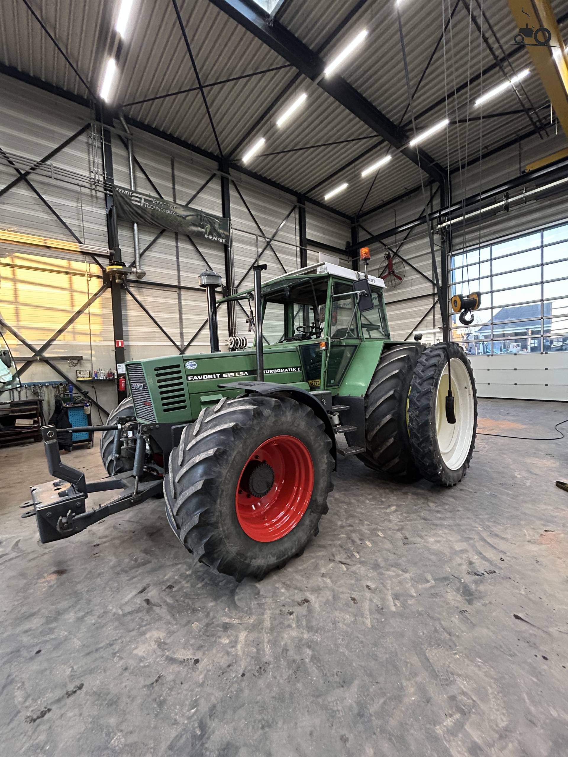 Fendt 615 met nieuwe cultuurtjes
