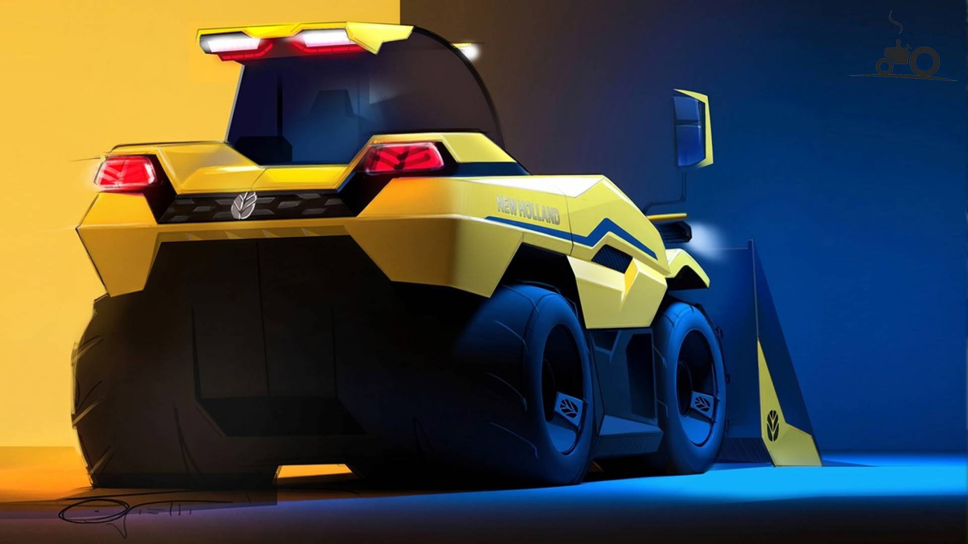 New Holland Hybrid Telehandler Prototype