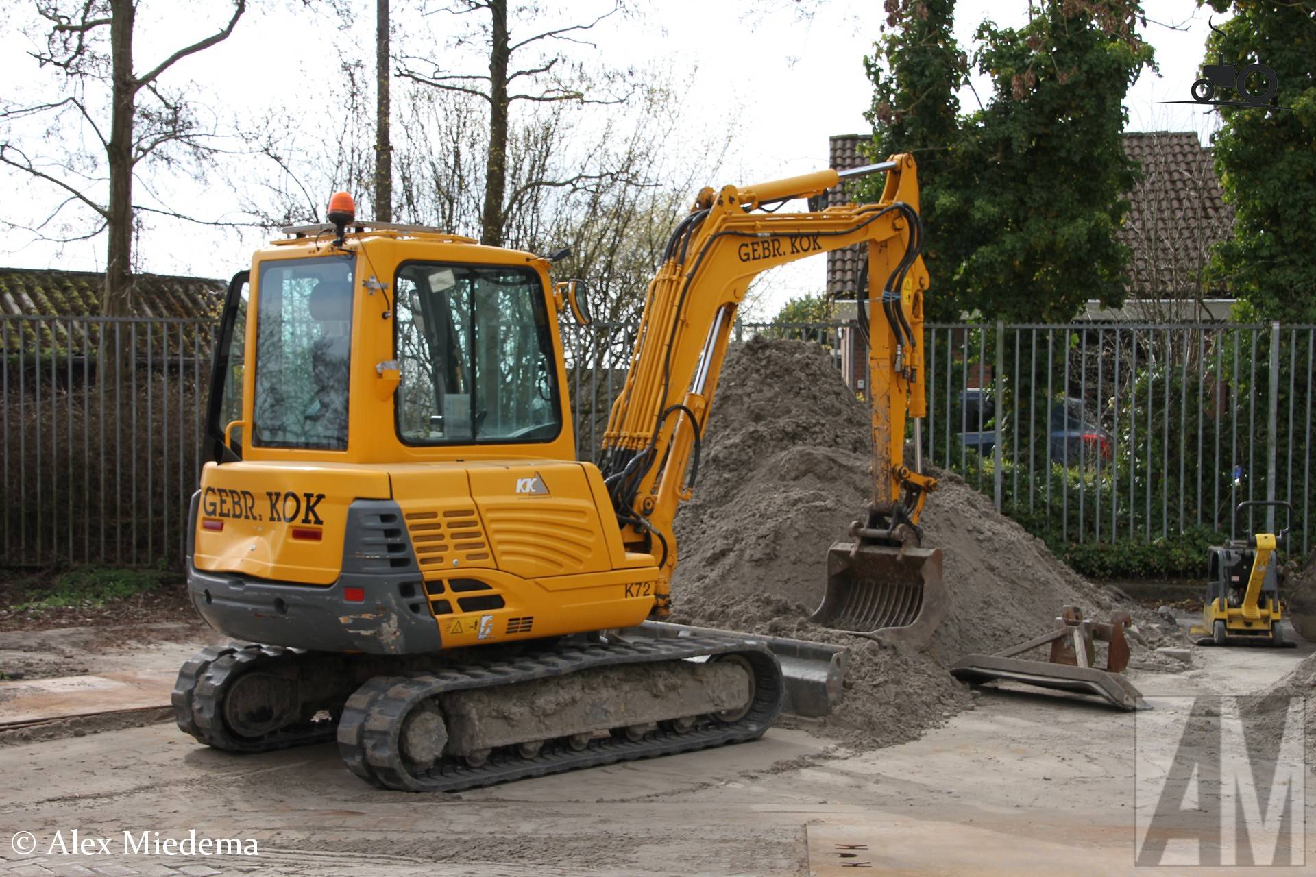 Takeuchi TB250 graafmachine bij Rinsma Berlikum