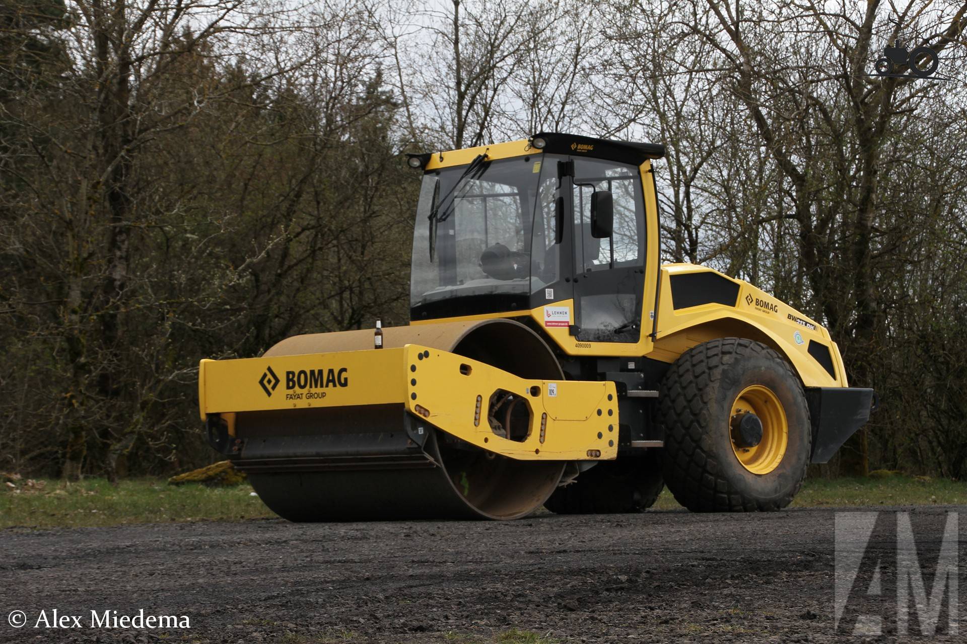 Bomag BW213DH van Lehnen bij de Nürburgring