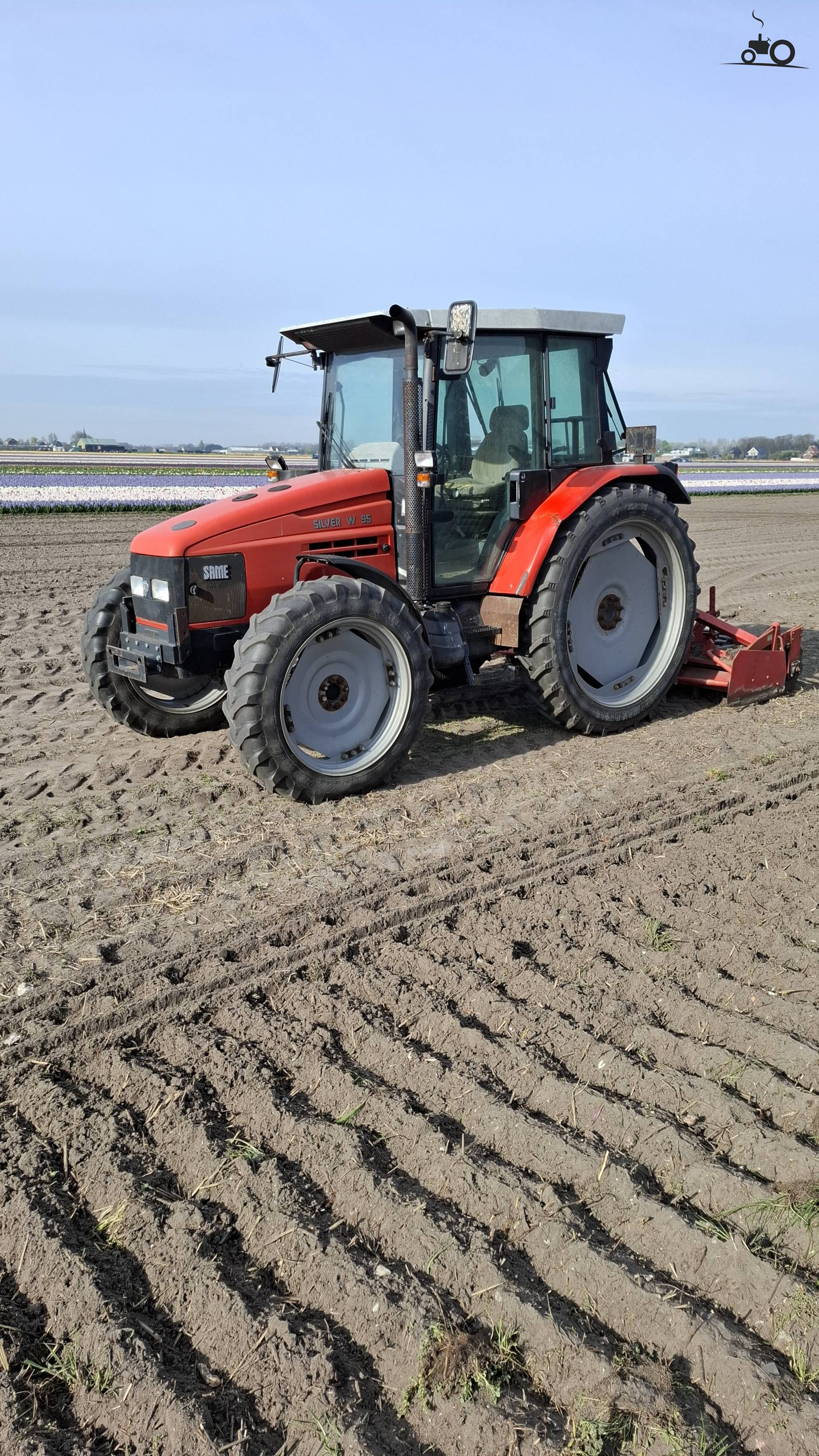 Same Silver 90 tractor in Hille Gom