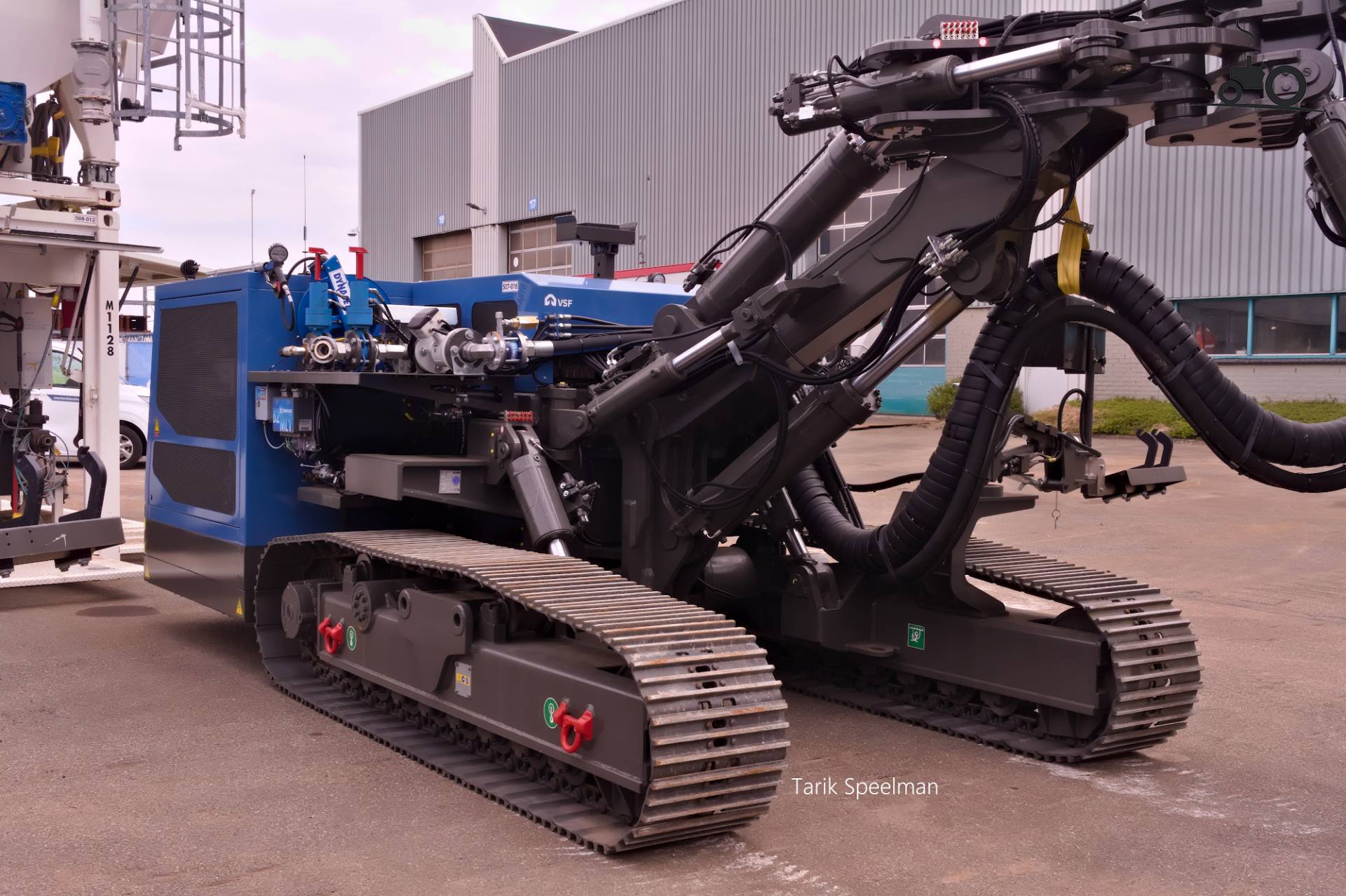 Klemm KR 806-3E machine bij VolkerWessels Open Dag