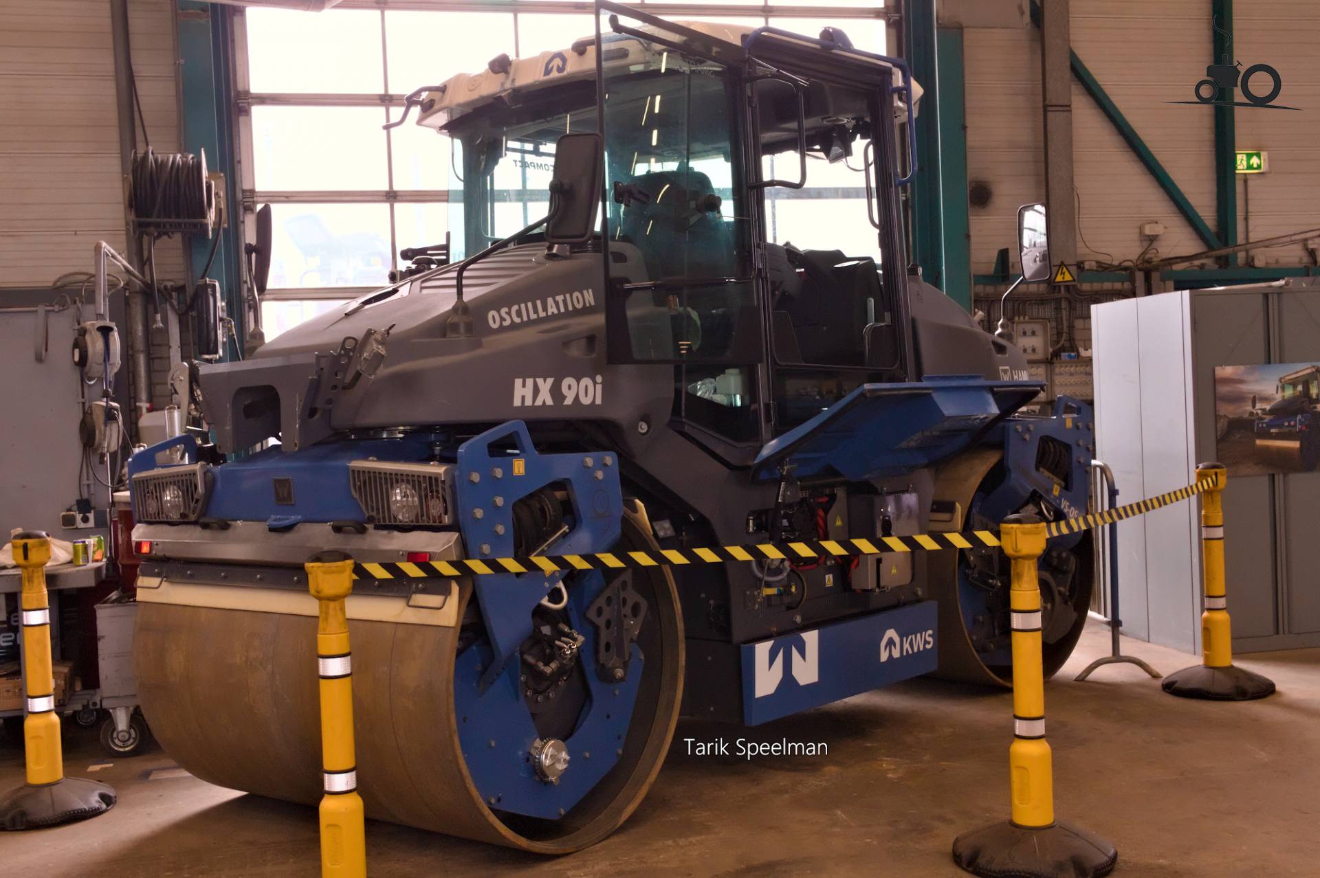 HAMM HX 90i elektrische wals in Dordrecht