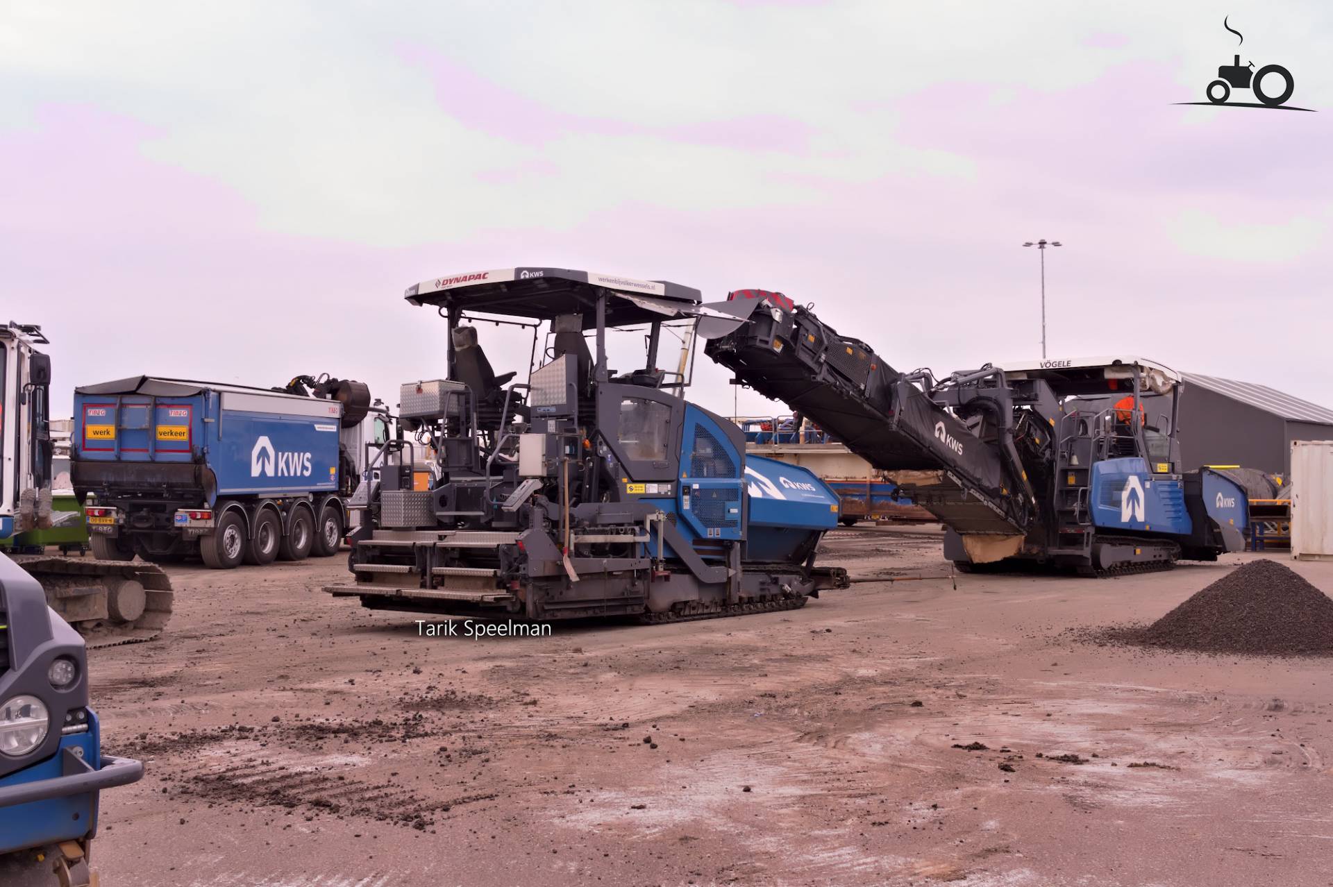 Dynapac Asfalteermachine in Dordrecht