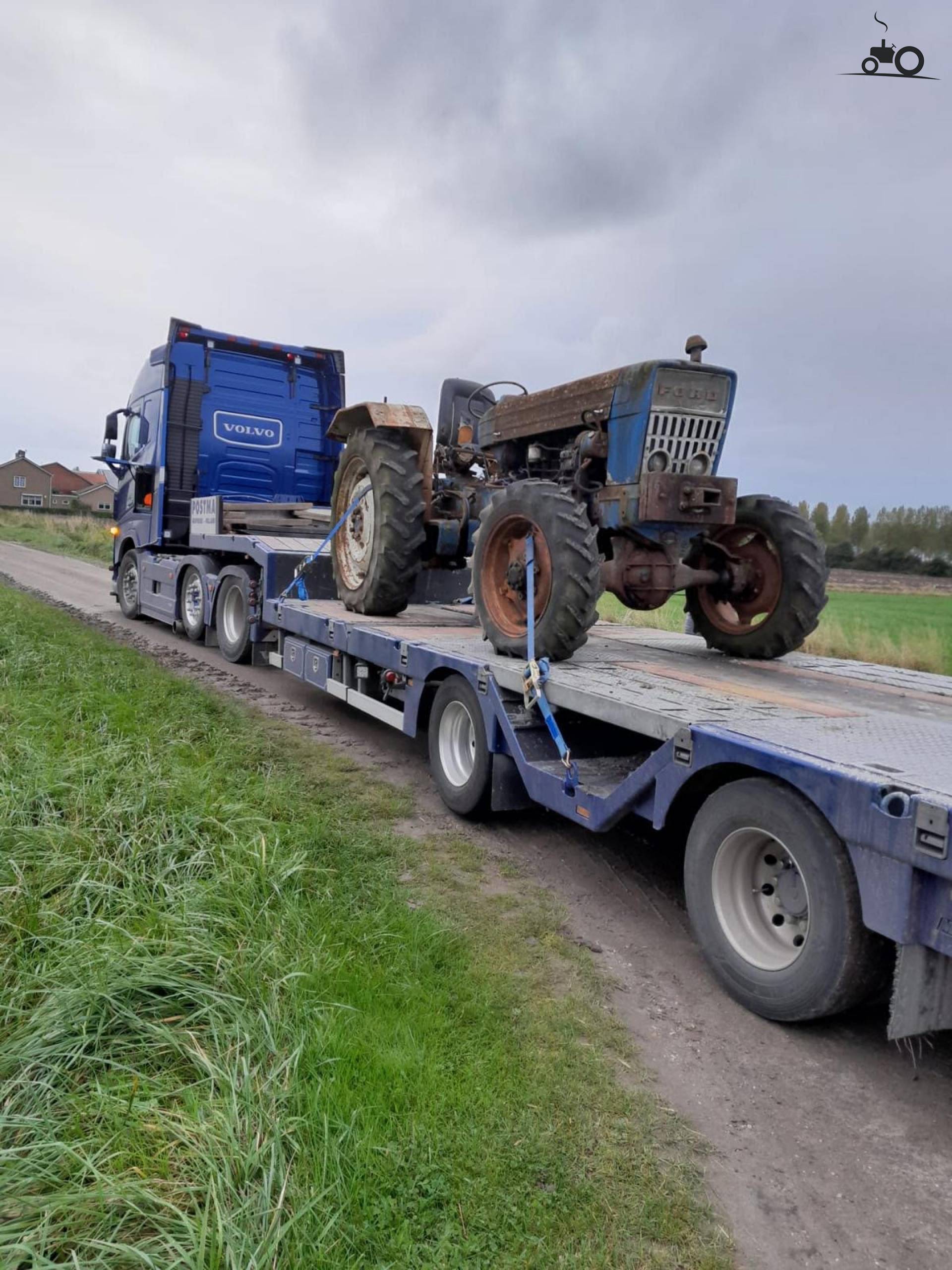 Ford 5095 4x4 restauratieproject