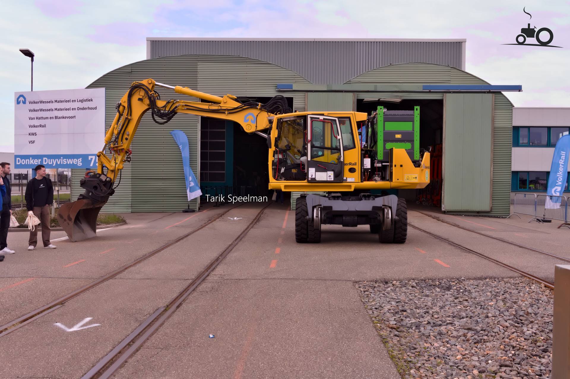 Graafmachine Atlas 160 WSR met kenteken TST-13-R