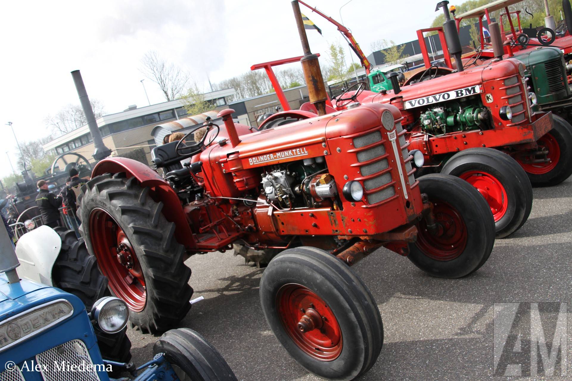 Bolinder-Munktell 350 op Oldtimerdei Minnertsga