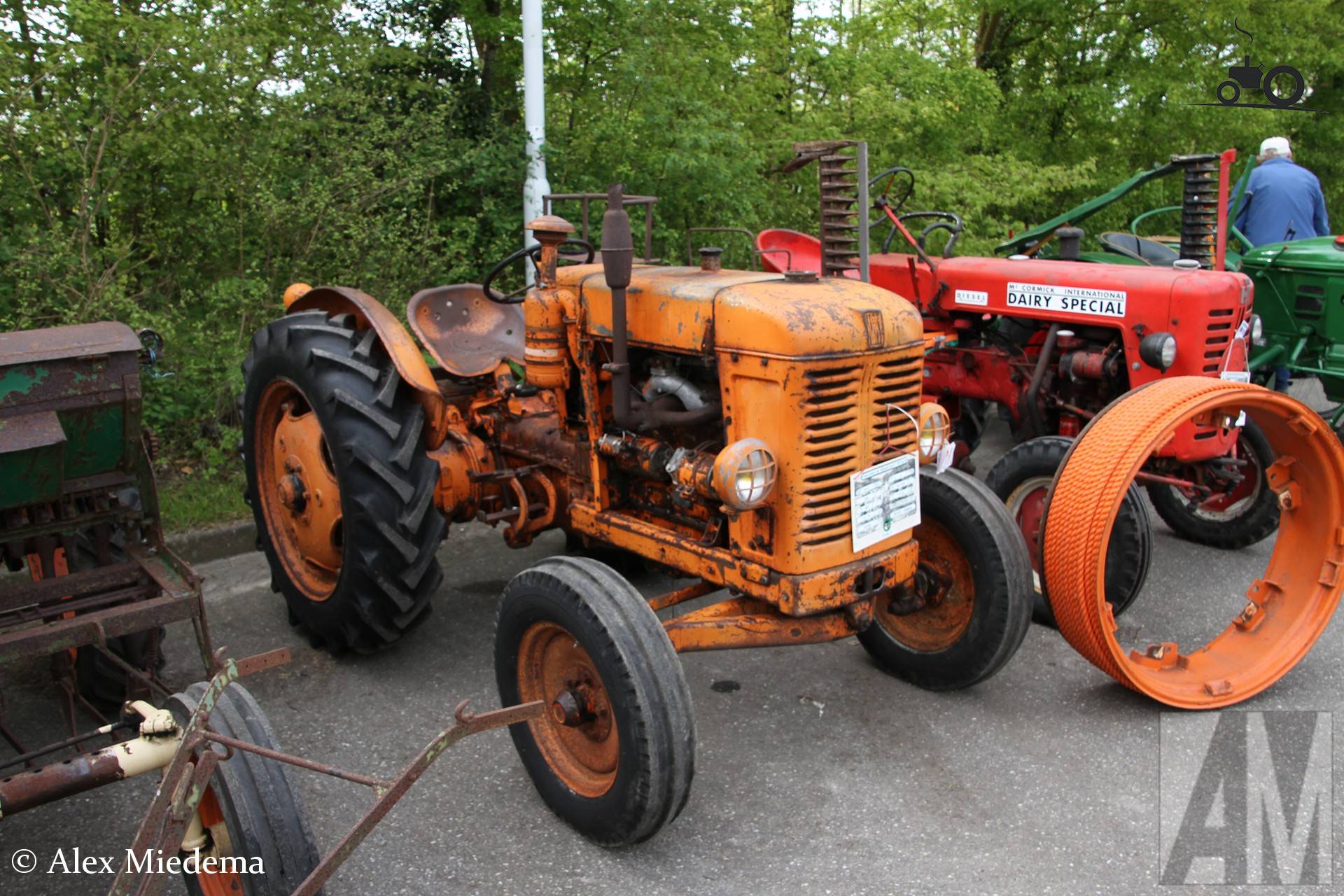 Fiat 25R van Pieter Venema op Koningsdag 2026