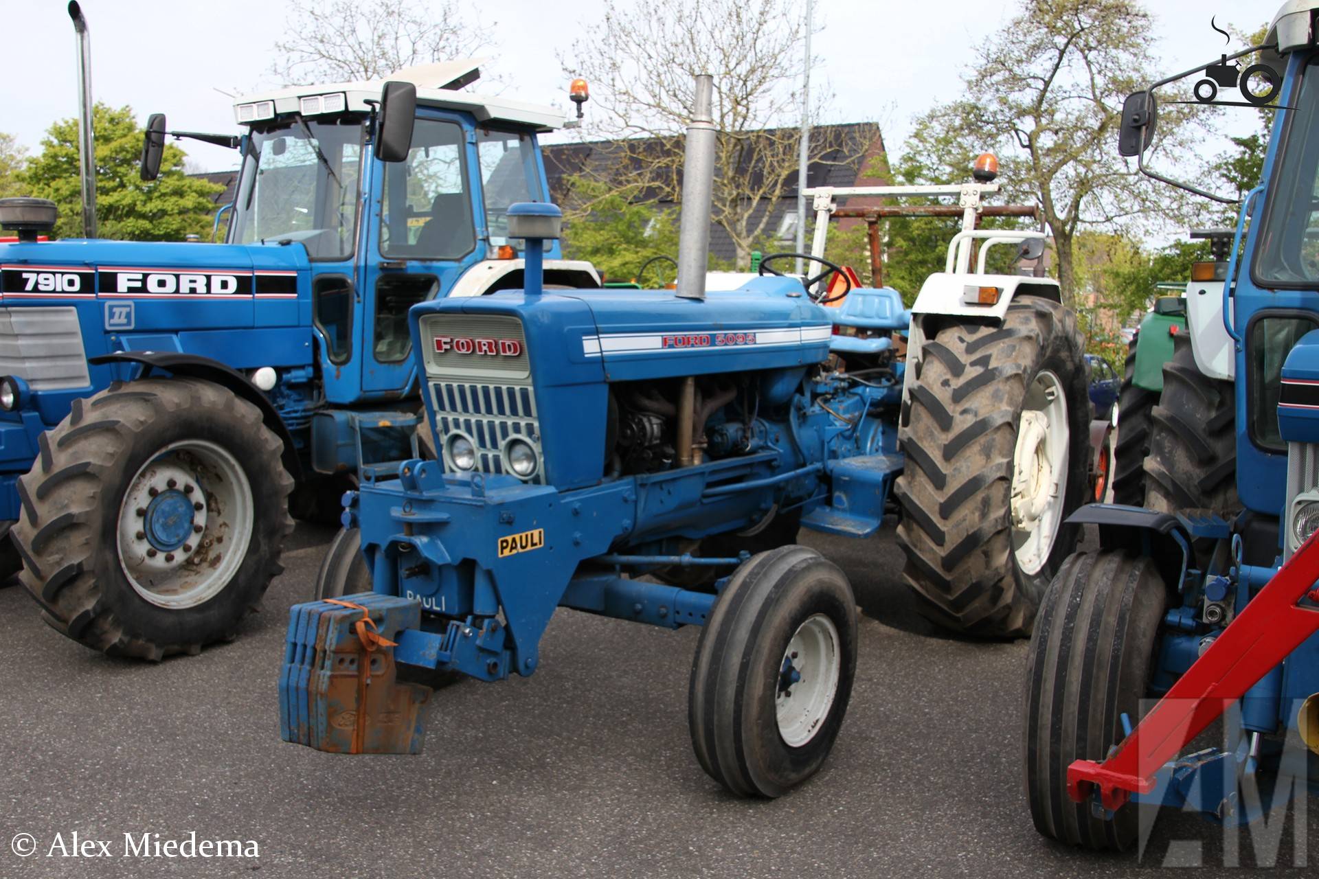Ford 5095 tijdens Koningsdag 2026