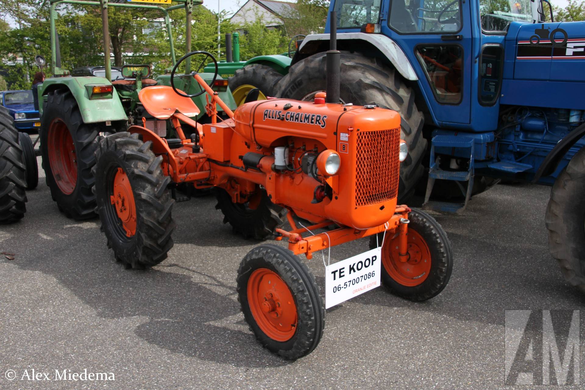 Allis-Chalmers B model getoond op Koningsdag 2026