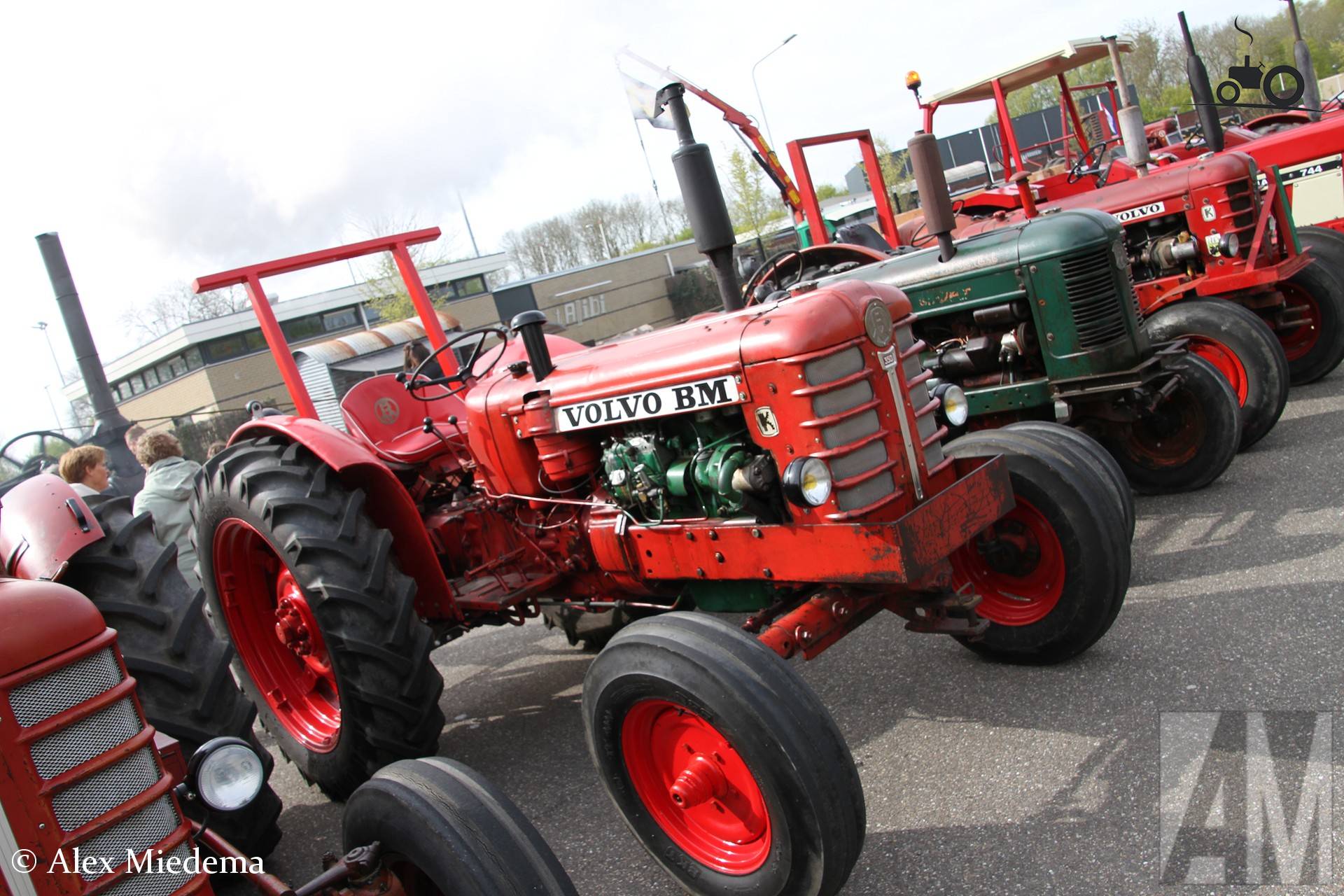 Volvo BM 350 op Oldtimerdei Minnertsga