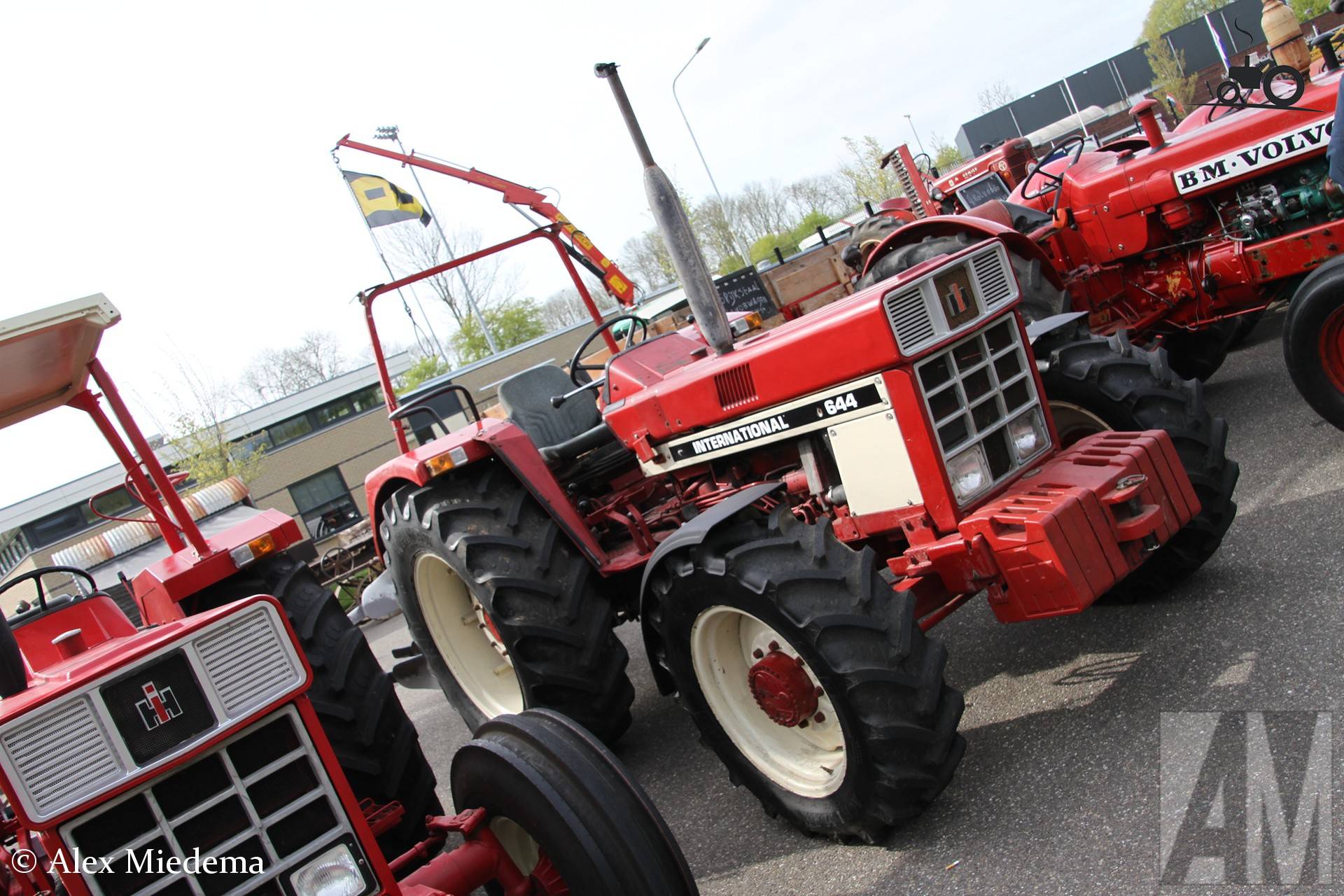 International 644 tractor op Koningsdag 2026