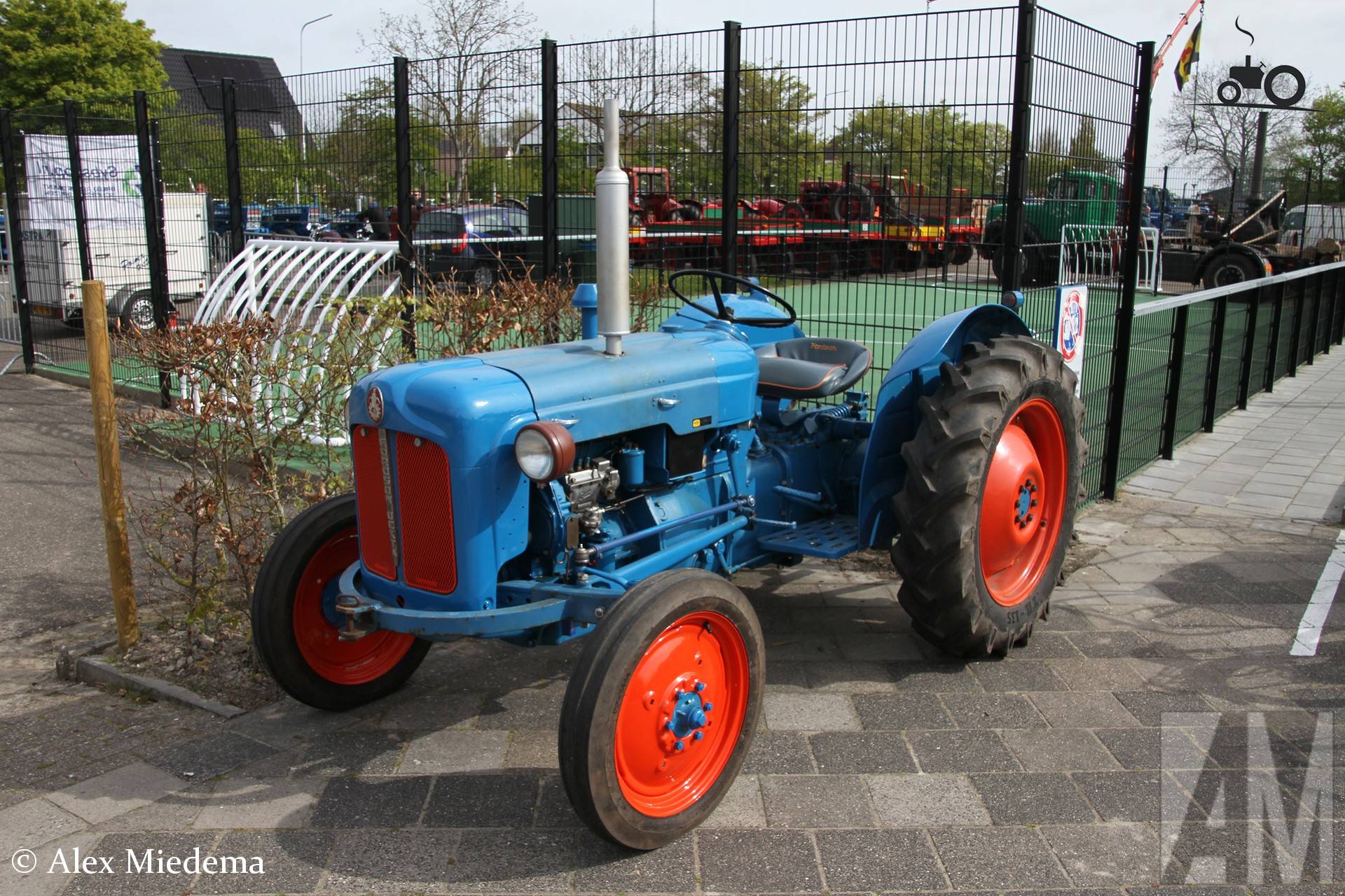 Fordson Dexta op Oldtimerdei Minnertsga