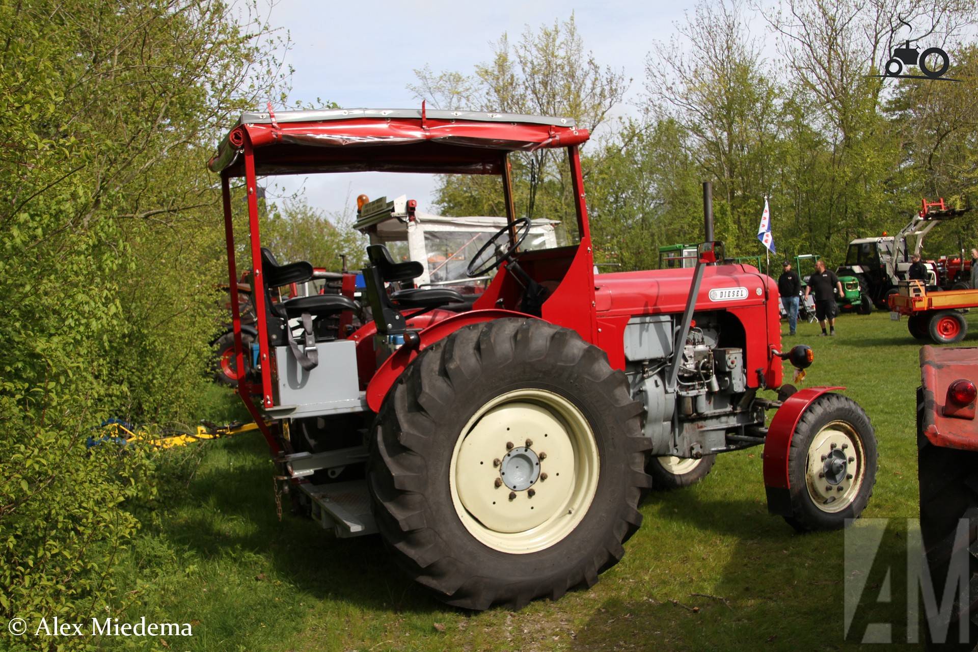 Steyr machine op Oldtimerdei Minnertsga