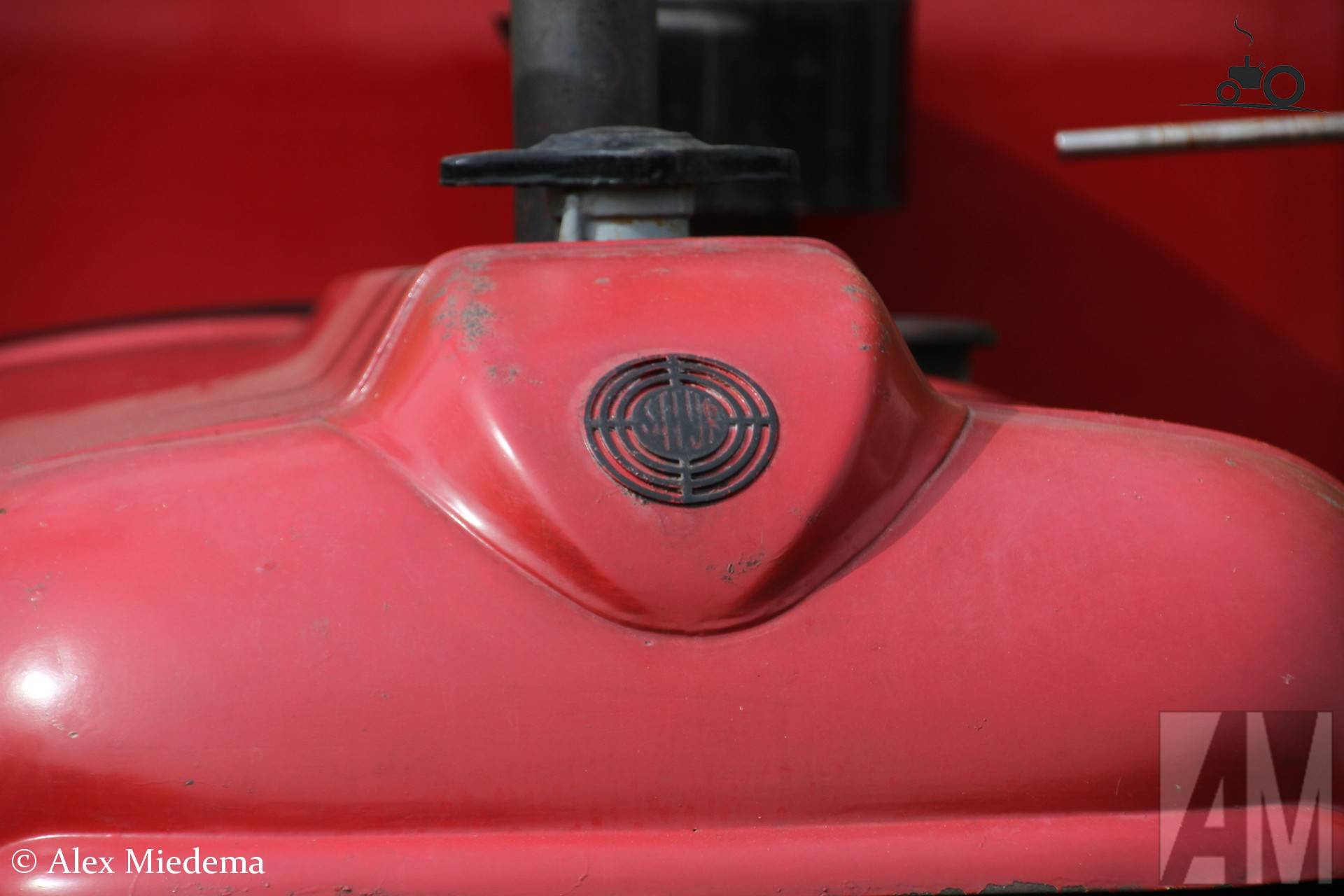 Steyr logo op Oldtimerdei Minnertsga