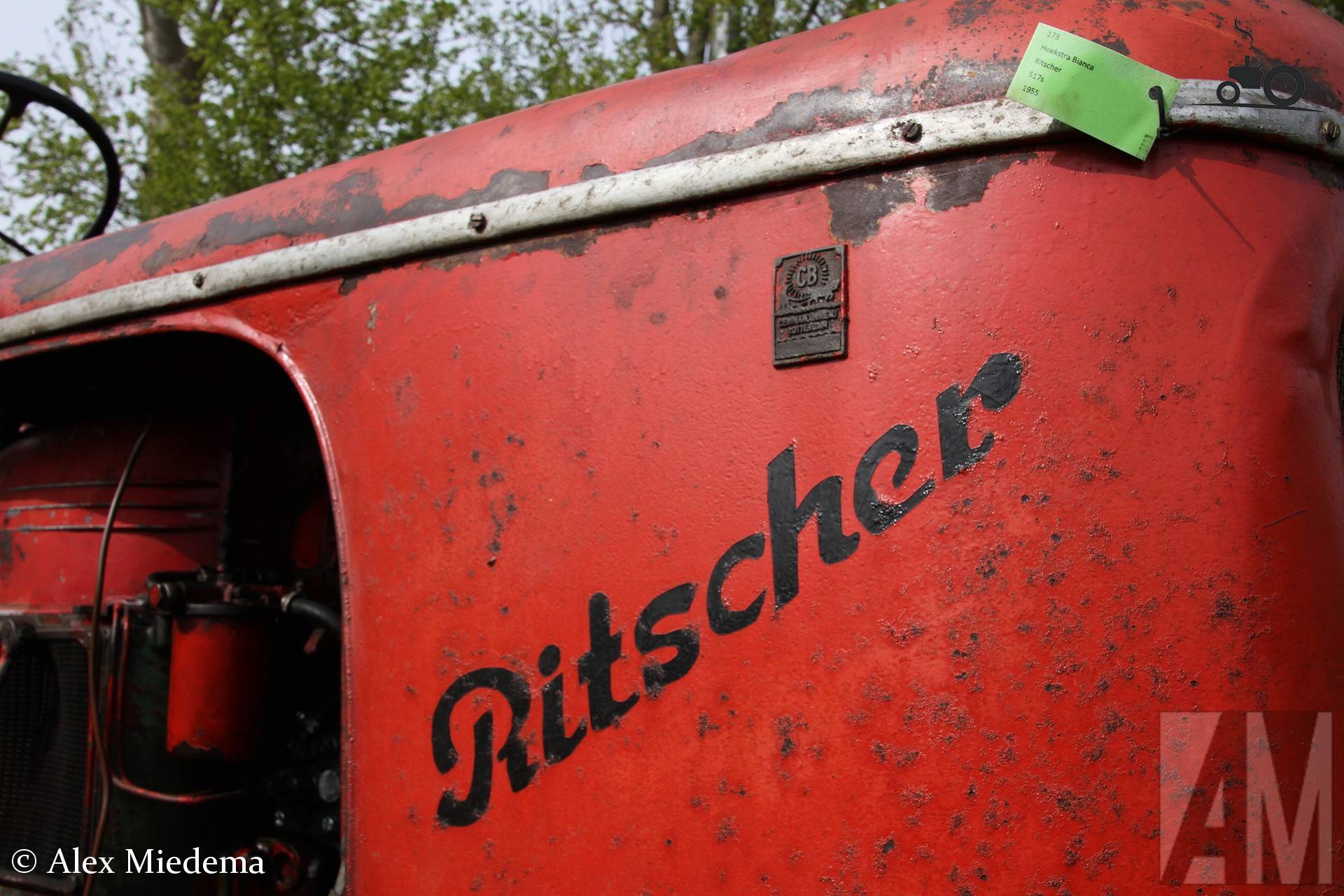 Ritscher 517 tractor uit 1955