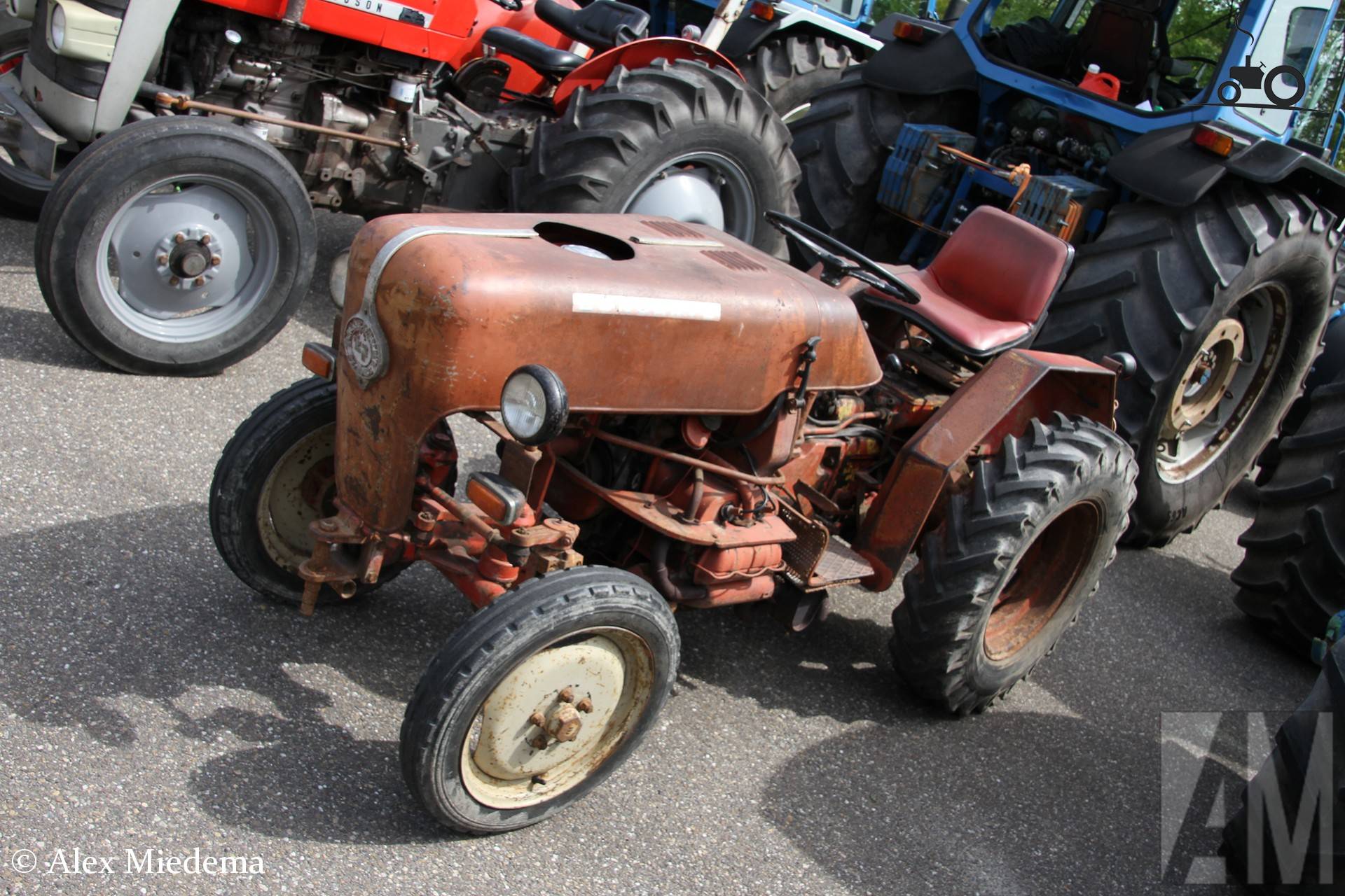 Bungartz machine op Oldtimerdei Minnertsga