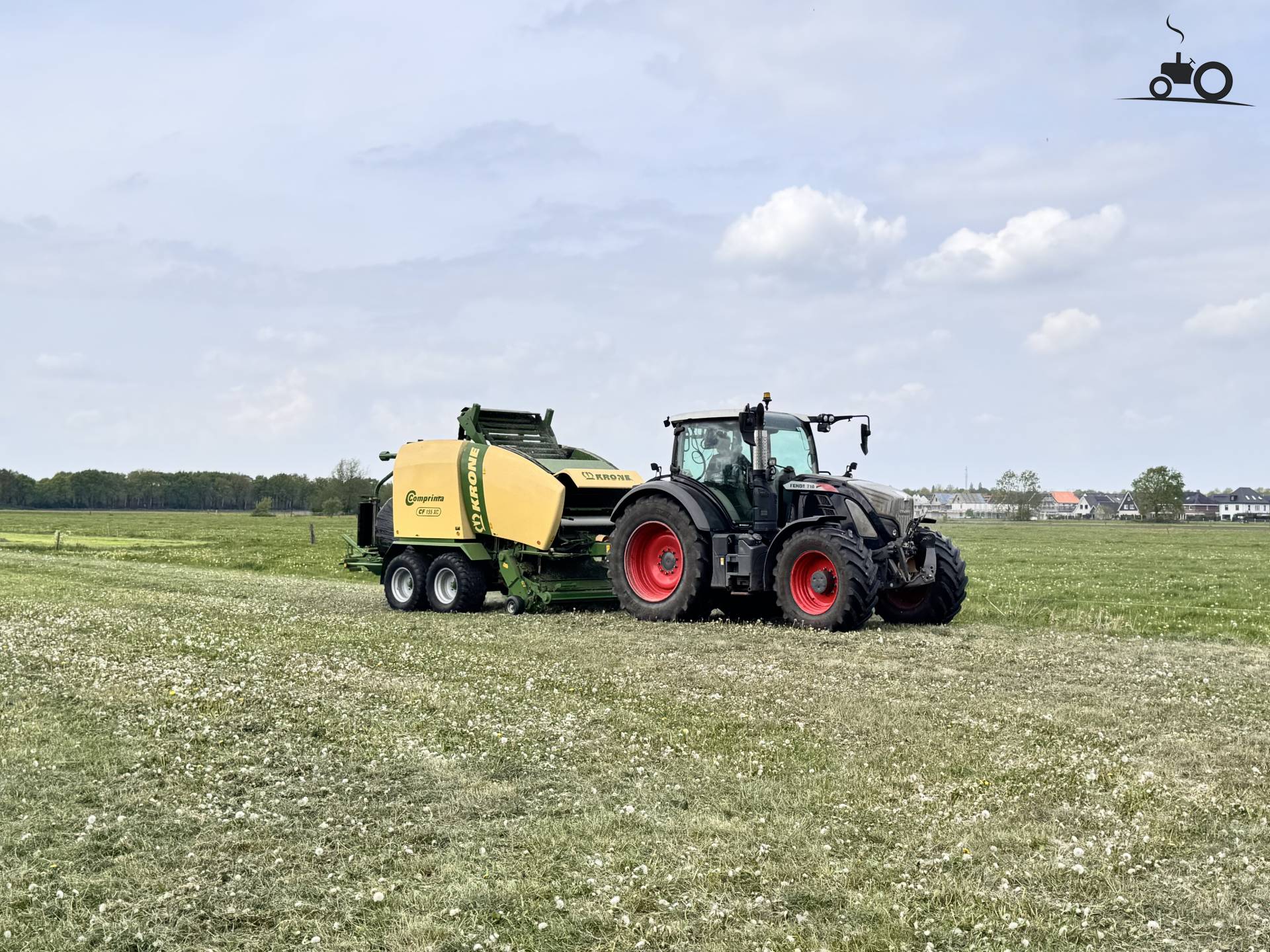 Gebruikte Krone Comprima CF 155 XC in bedrijf