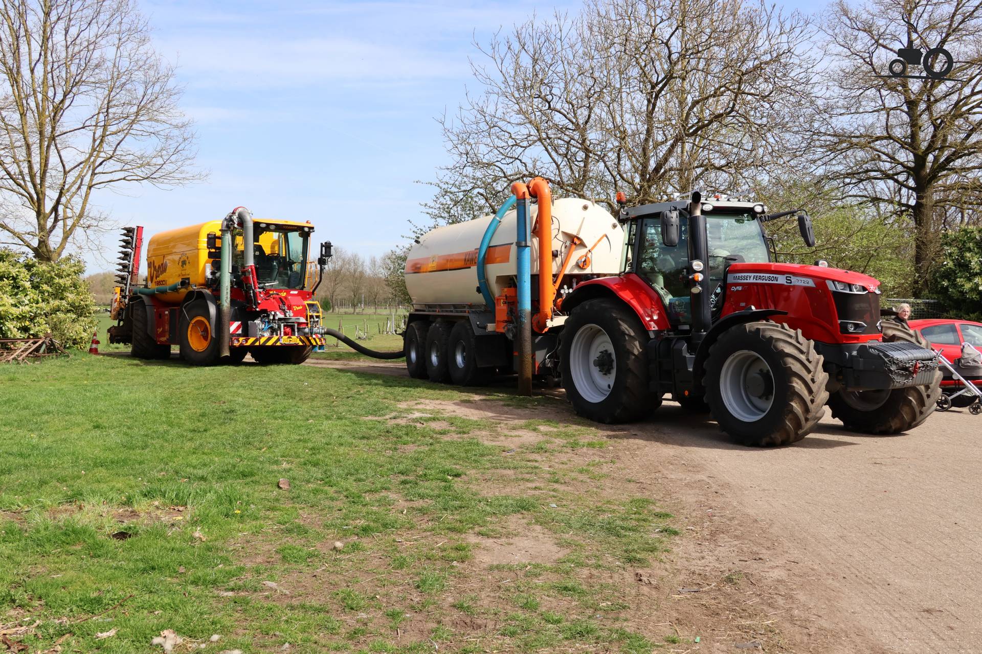 Color Vredo VT 4556 Self-Propelled Manure Spreader Page - ColoringPDFs