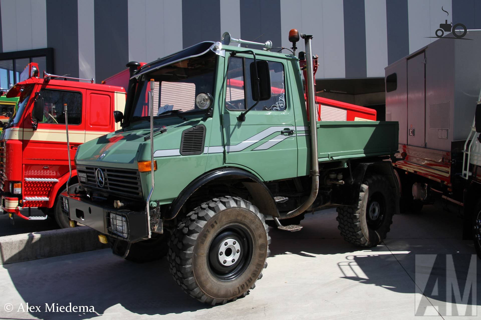 Unimog U1000 bij Trucks & Coffee