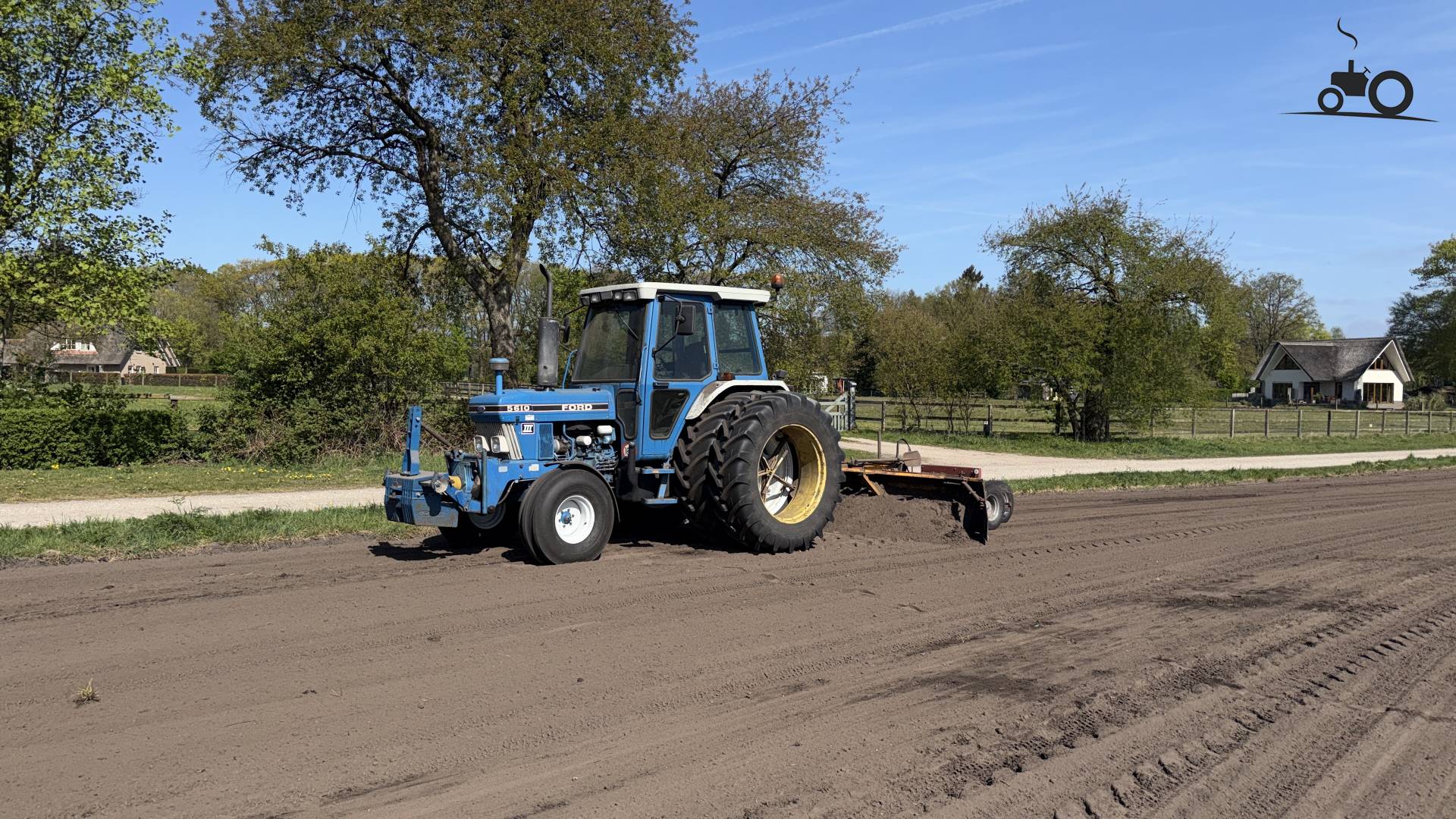 Ford 5610 tractor met kilveren