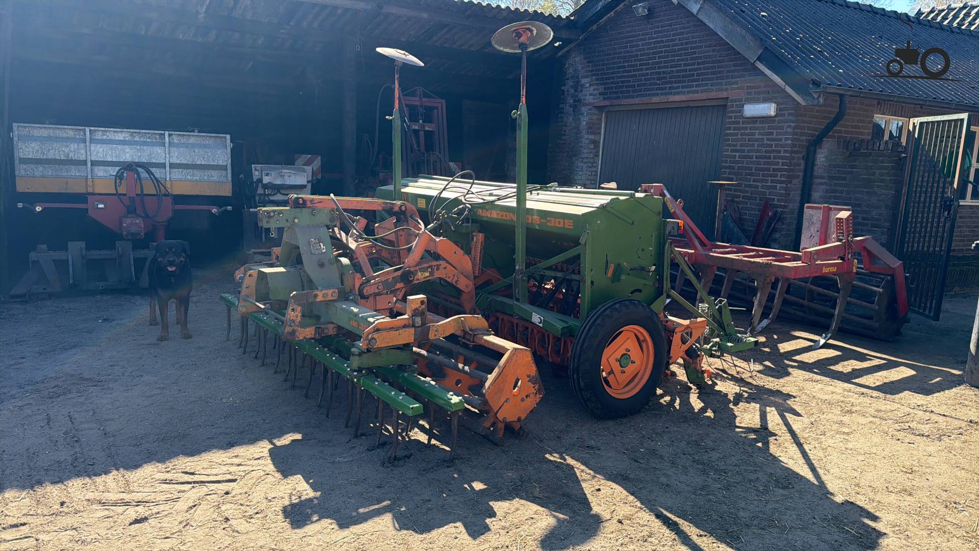 Duo compleet gemaakt met amazone D8-30E