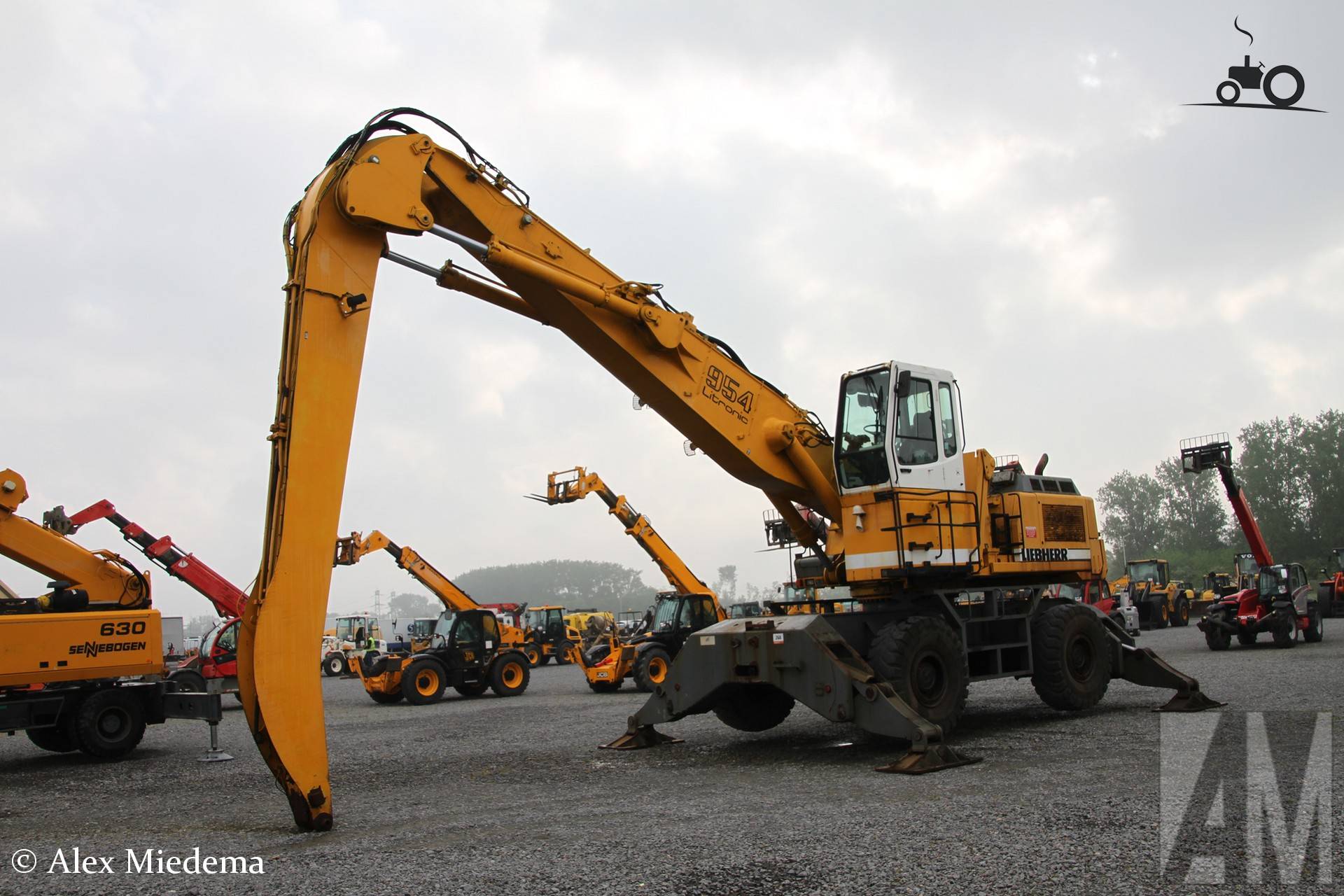 Liebherr R954 Litronic Kraan