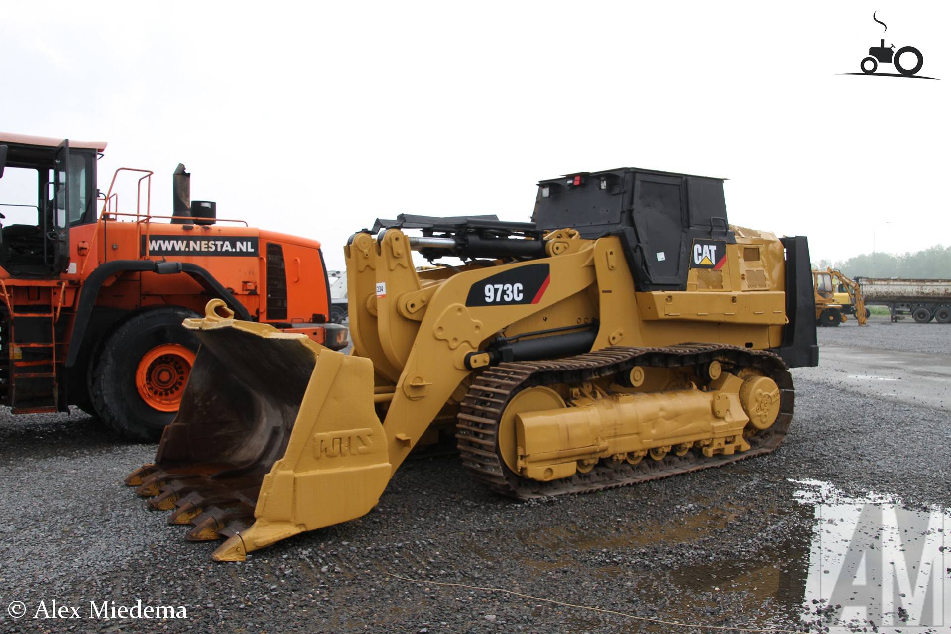 Caterpillar 973C Rupslader met Gerenoveerde Motor