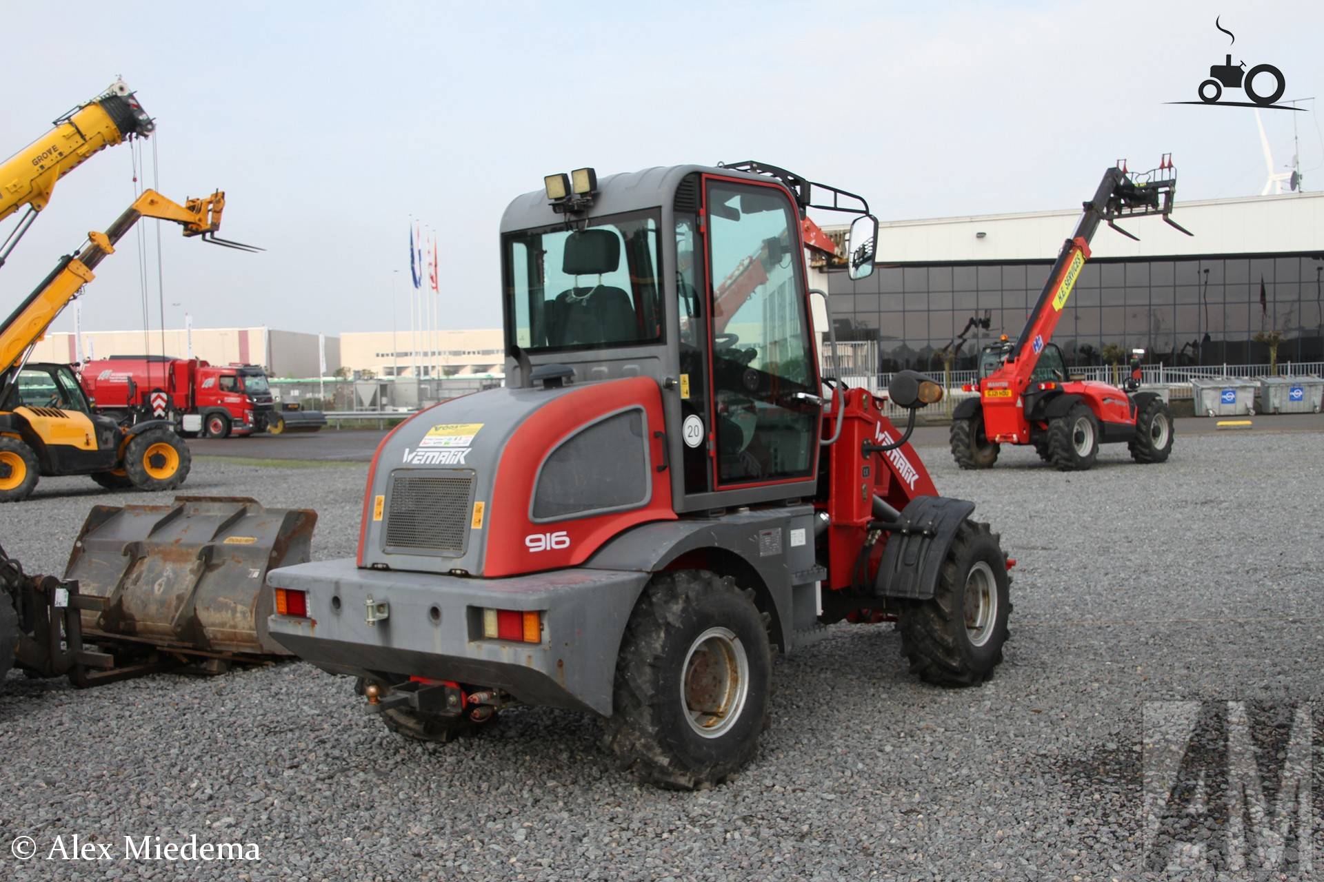 Wematik 916 wiellader op Benelux veiling
