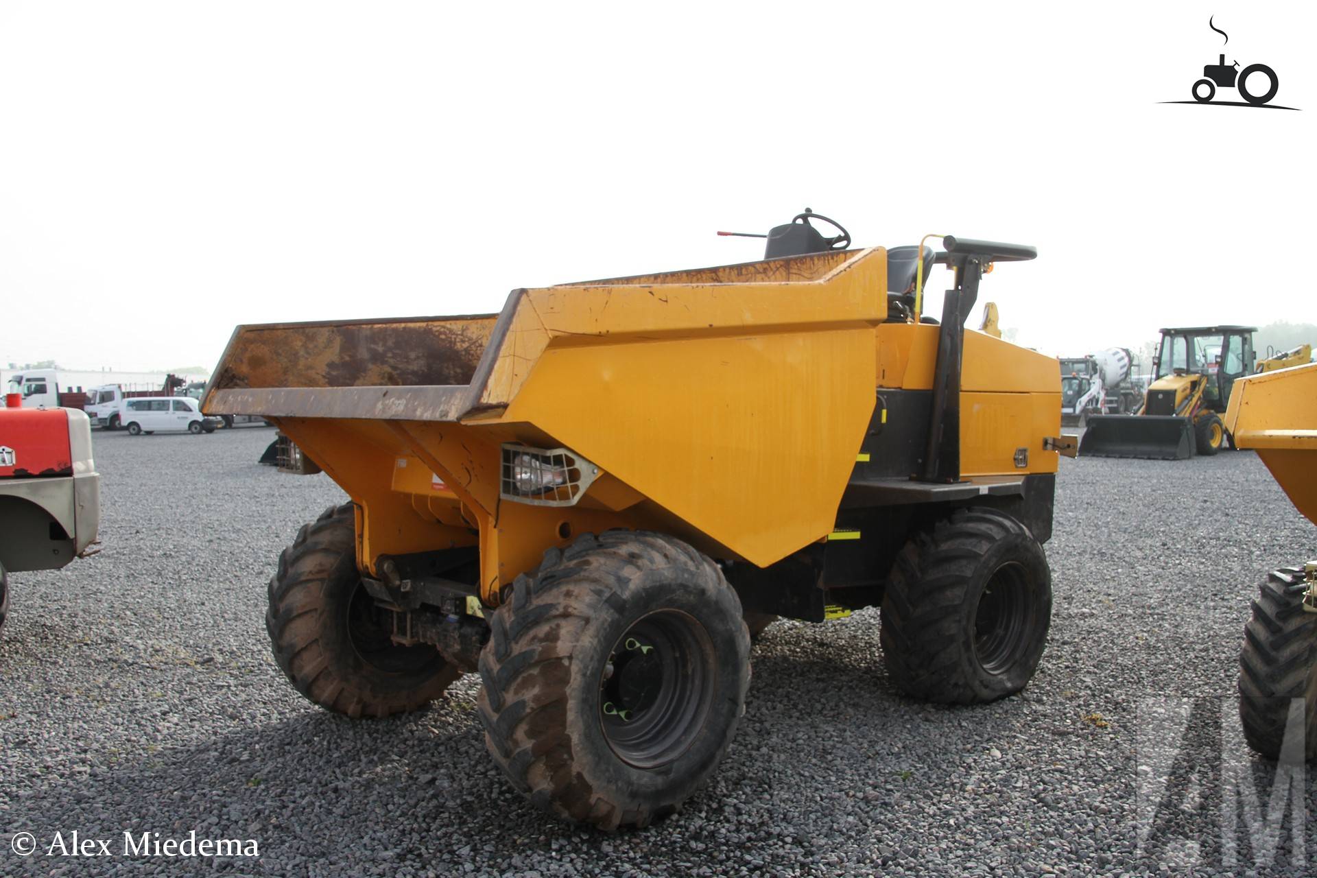 Mecalac TA9 9-tons werfdumper in Moerdijk