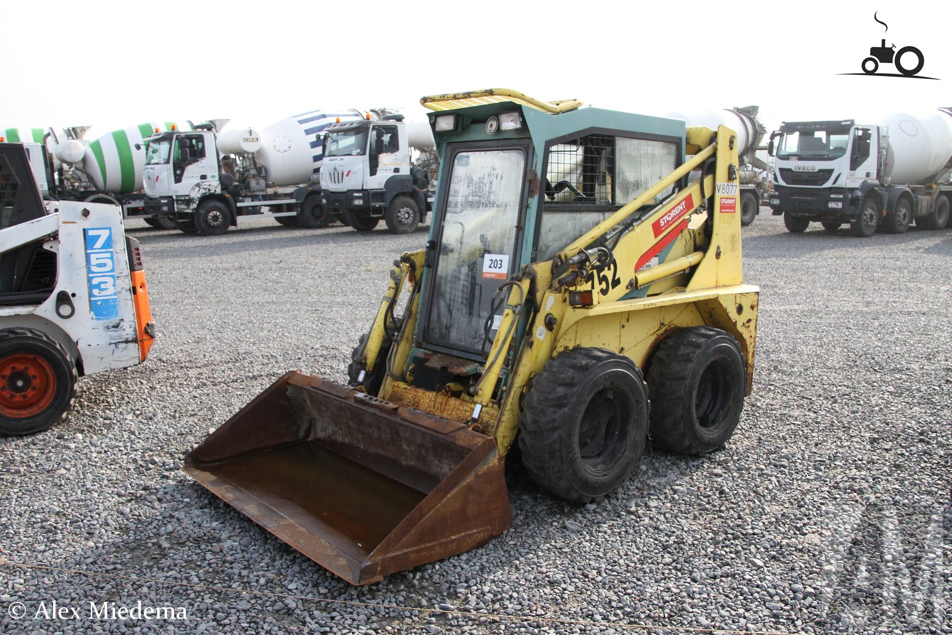 Locust 752 met Yanmar motor op veiling
