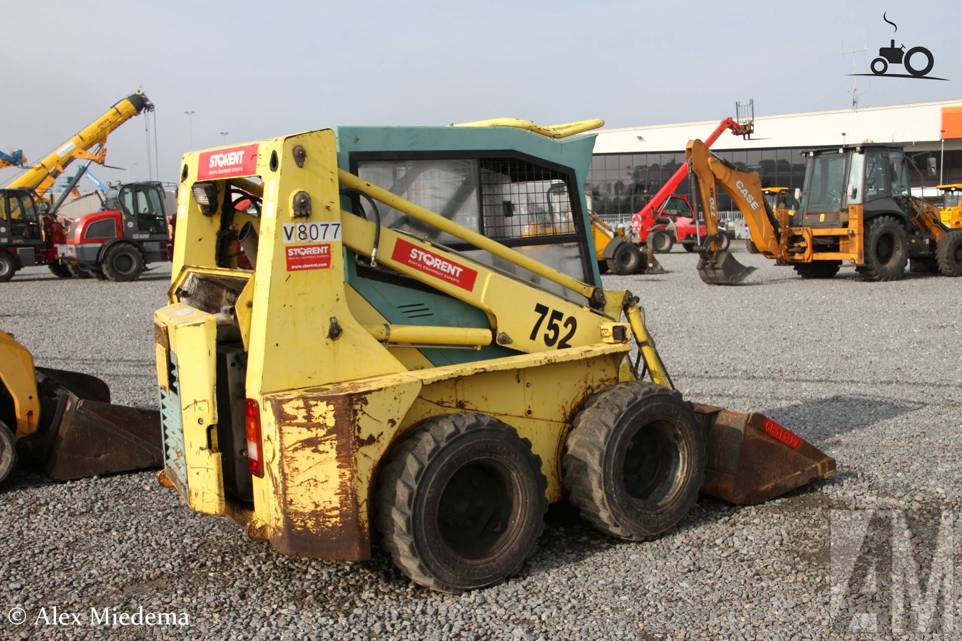 Locust 752 machine met Yanmar motor