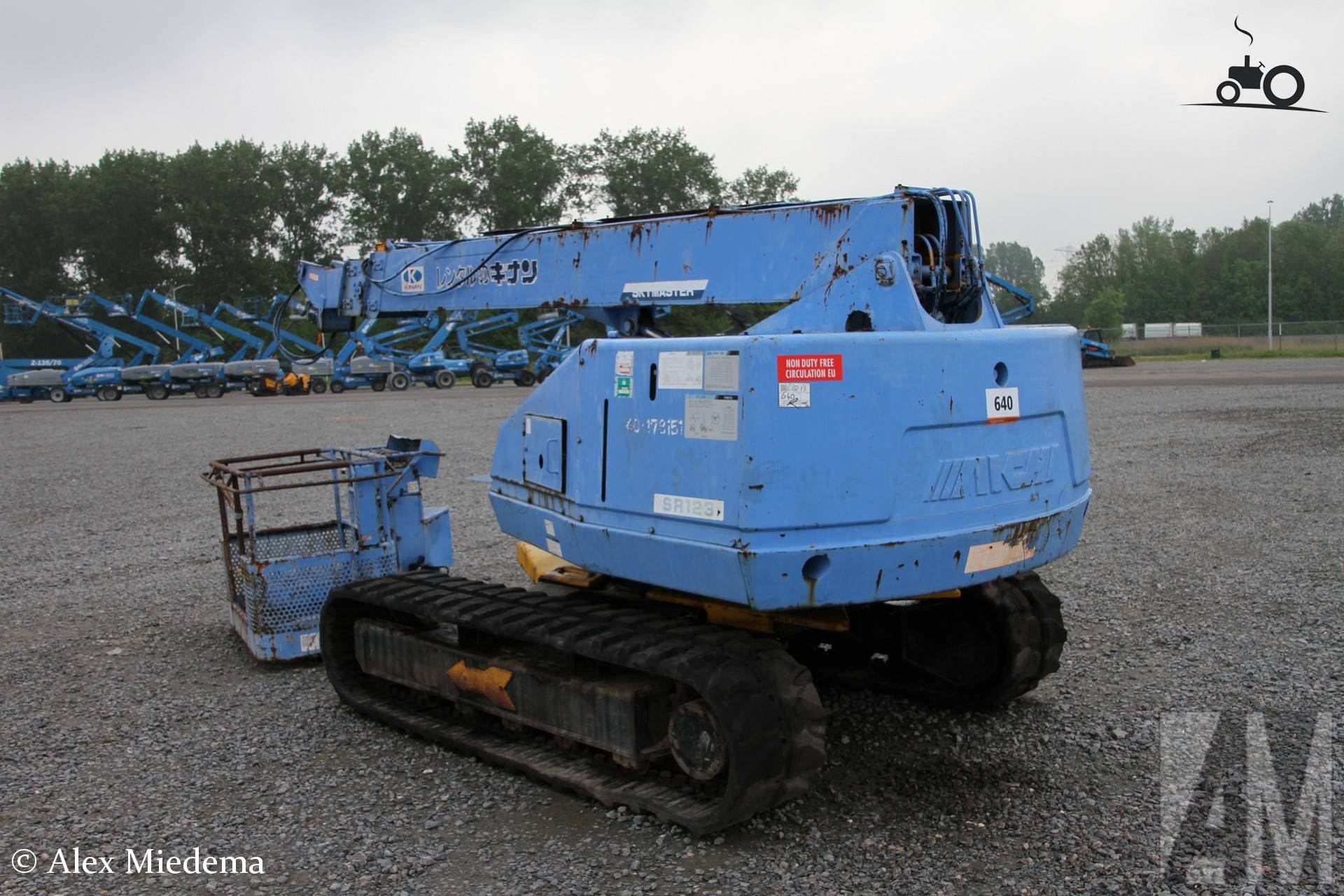 Aichi SR123 hoogwerker bij Benelux veiling