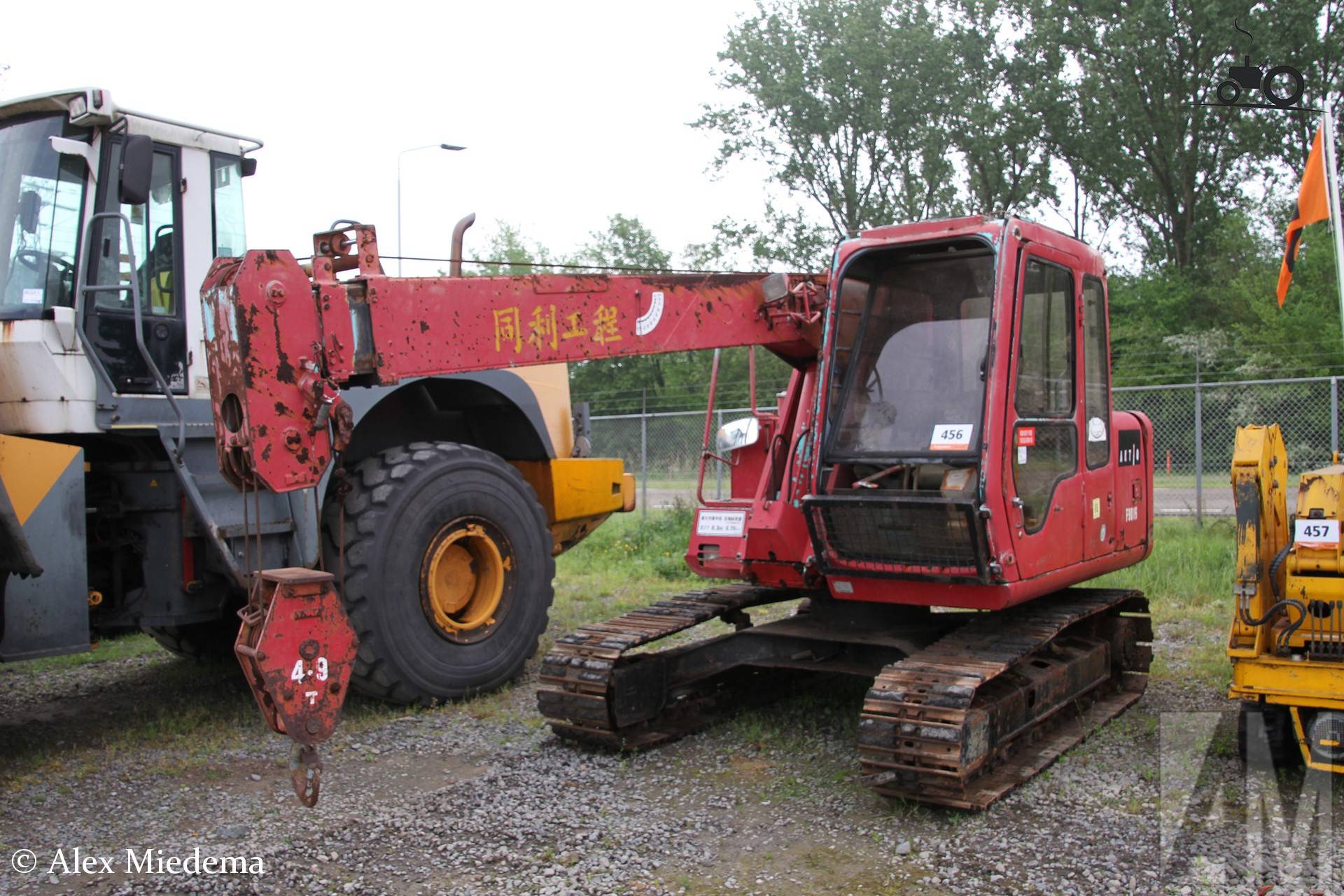 Telescopische rupskraan Hitachi EX60LCT-3